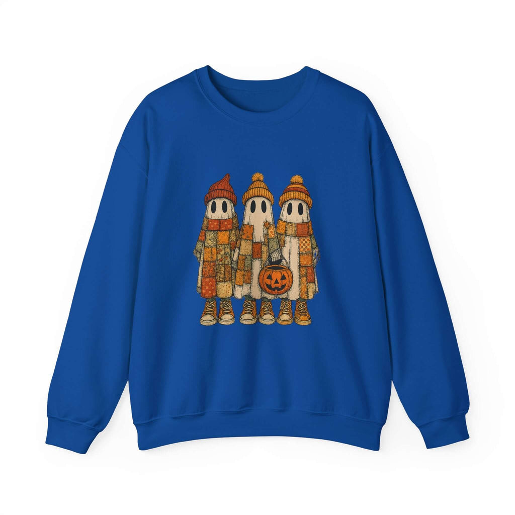 Halloween Ghost Trio Sweatshirt, Cute Fall Outfits, Spooky Season by PopCultureByDesign36