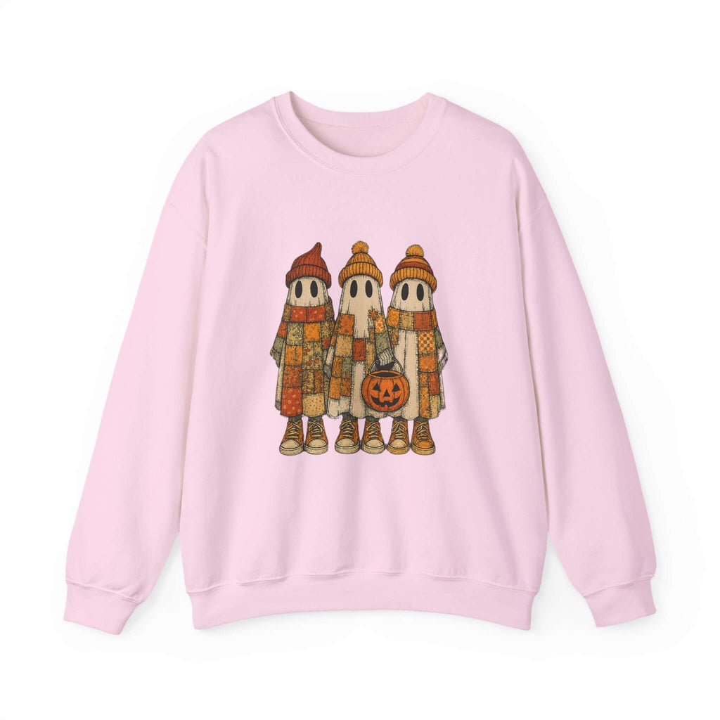 Halloween Ghost Trio Sweatshirt, Cute Fall Outfits, Spooky Season by PopCultureByDesign36