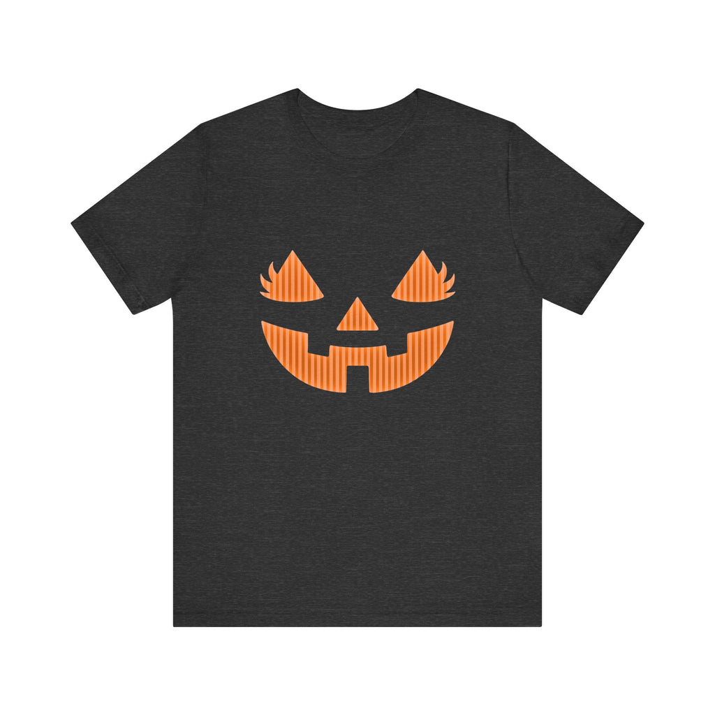 Halloween Pumpkin Tee, Spooky Shirt, Pumpkin Face Top by PopCultureByDesign36