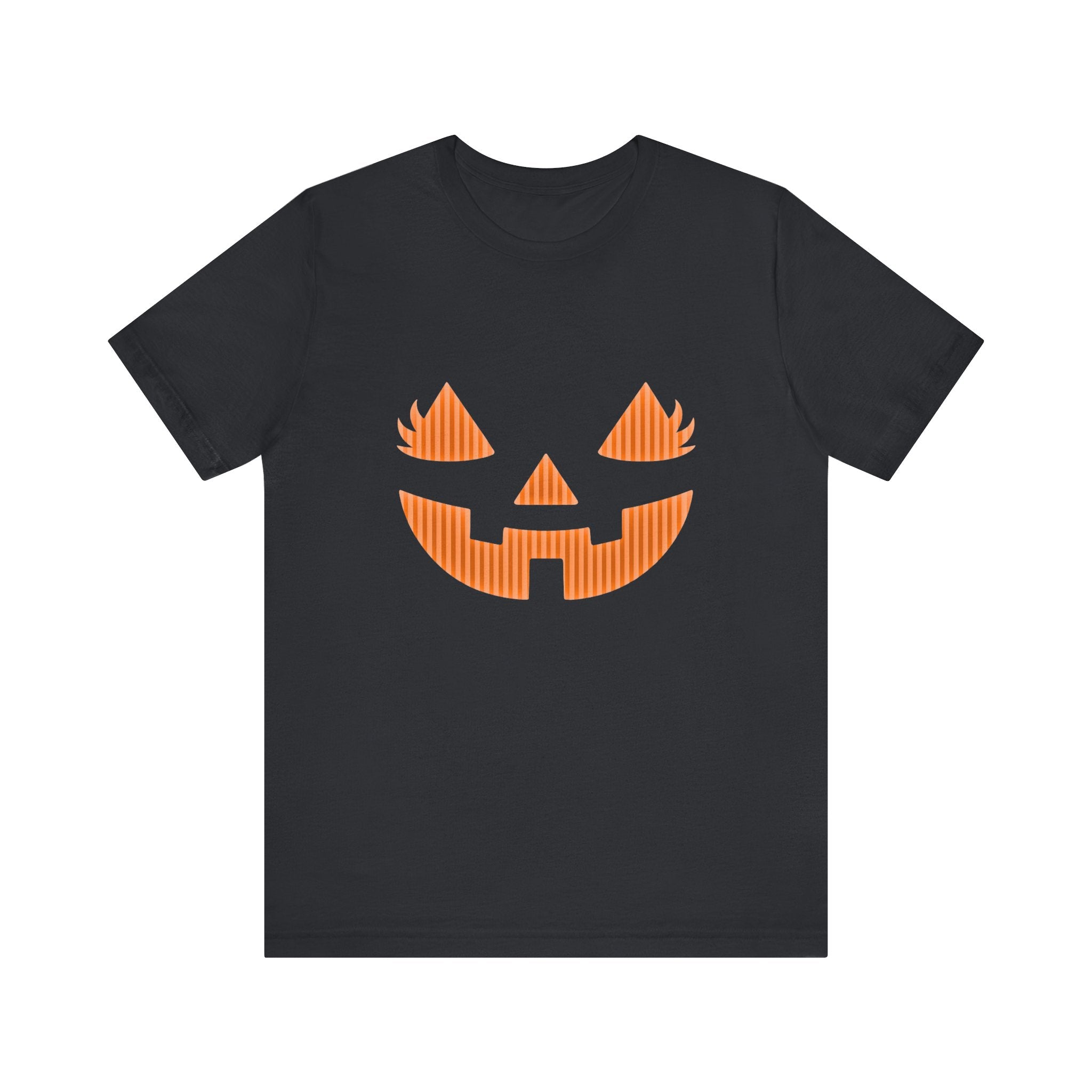Halloween Pumpkin Tee, Spooky Shirt, Pumpkin Face Top by PopCultureByDesign36