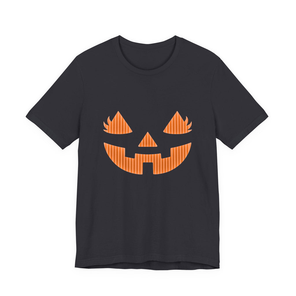 Halloween Pumpkin Tee, Spooky Shirt, Pumpkin Face Top by PopCultureByDesign36