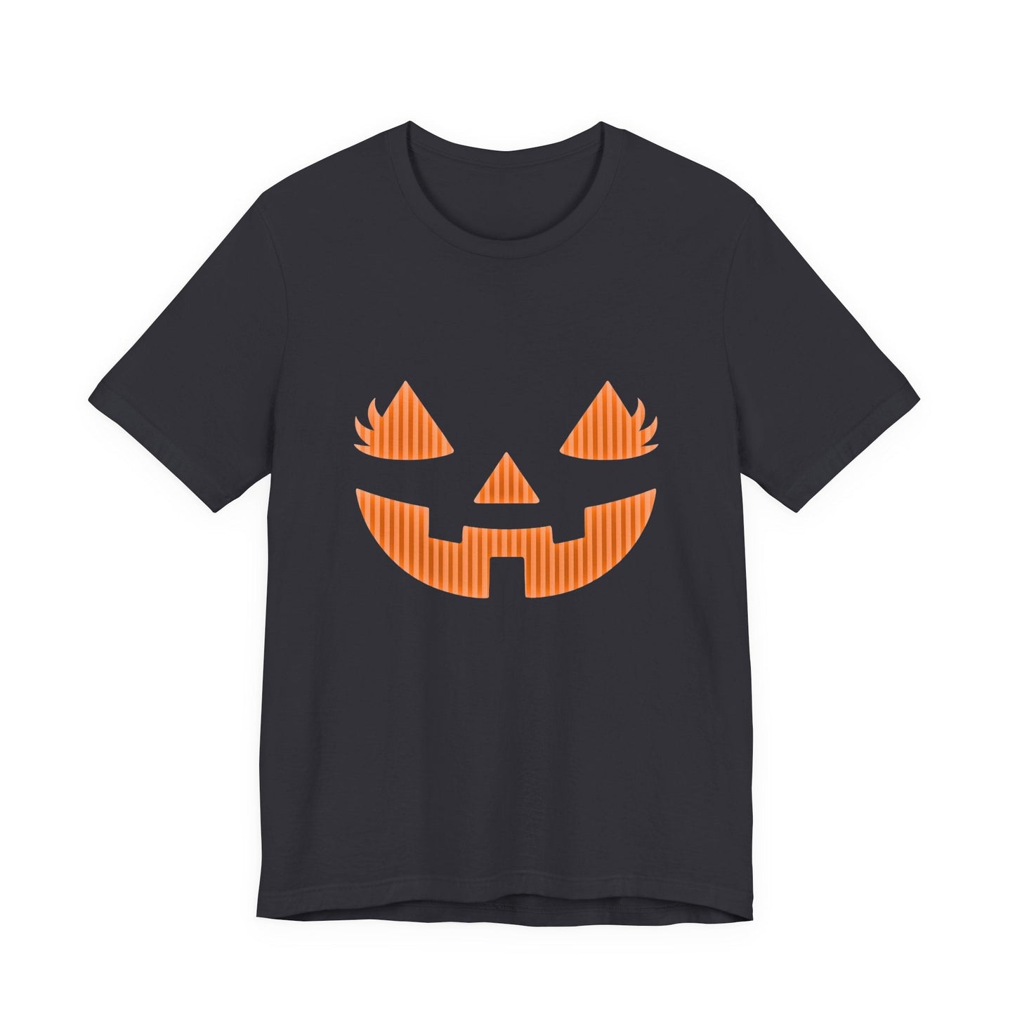 Halloween Pumpkin Tee, Spooky Shirt, Pumpkin Face Top - Popbydesign