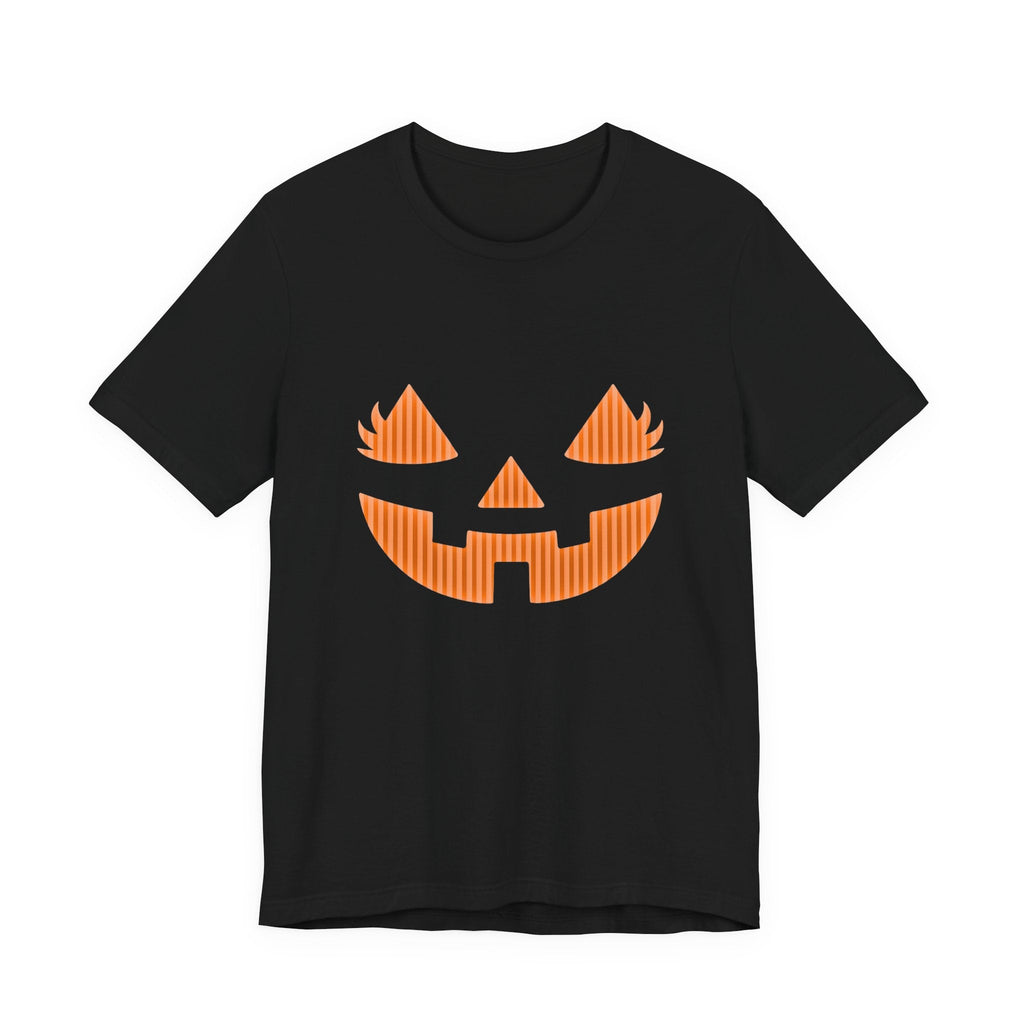 Halloween Pumpkin Tee, Spooky Shirt, Pumpkin Face Top by PopCultureByDesign36