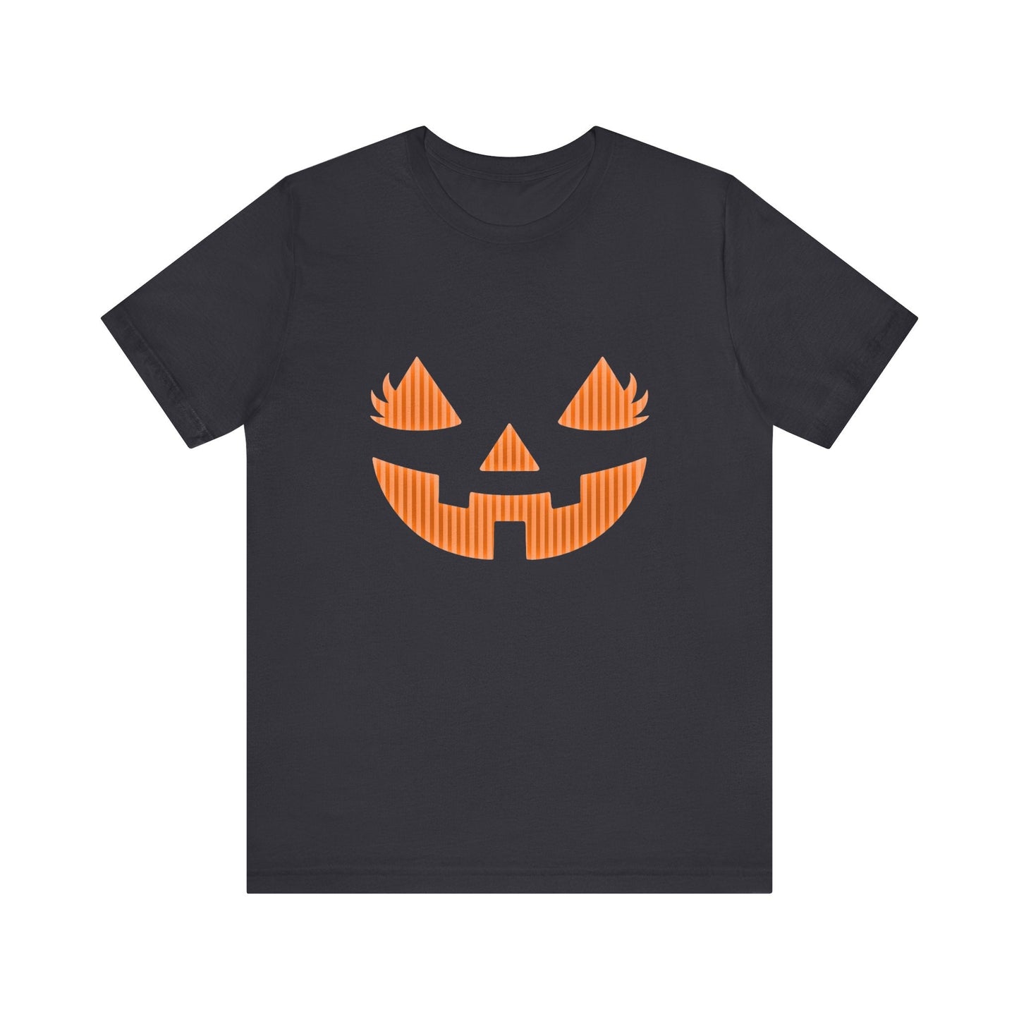 Halloween Pumpkin Tee, Spooky Shirt, Pumpkin Face Top - Popbydesign