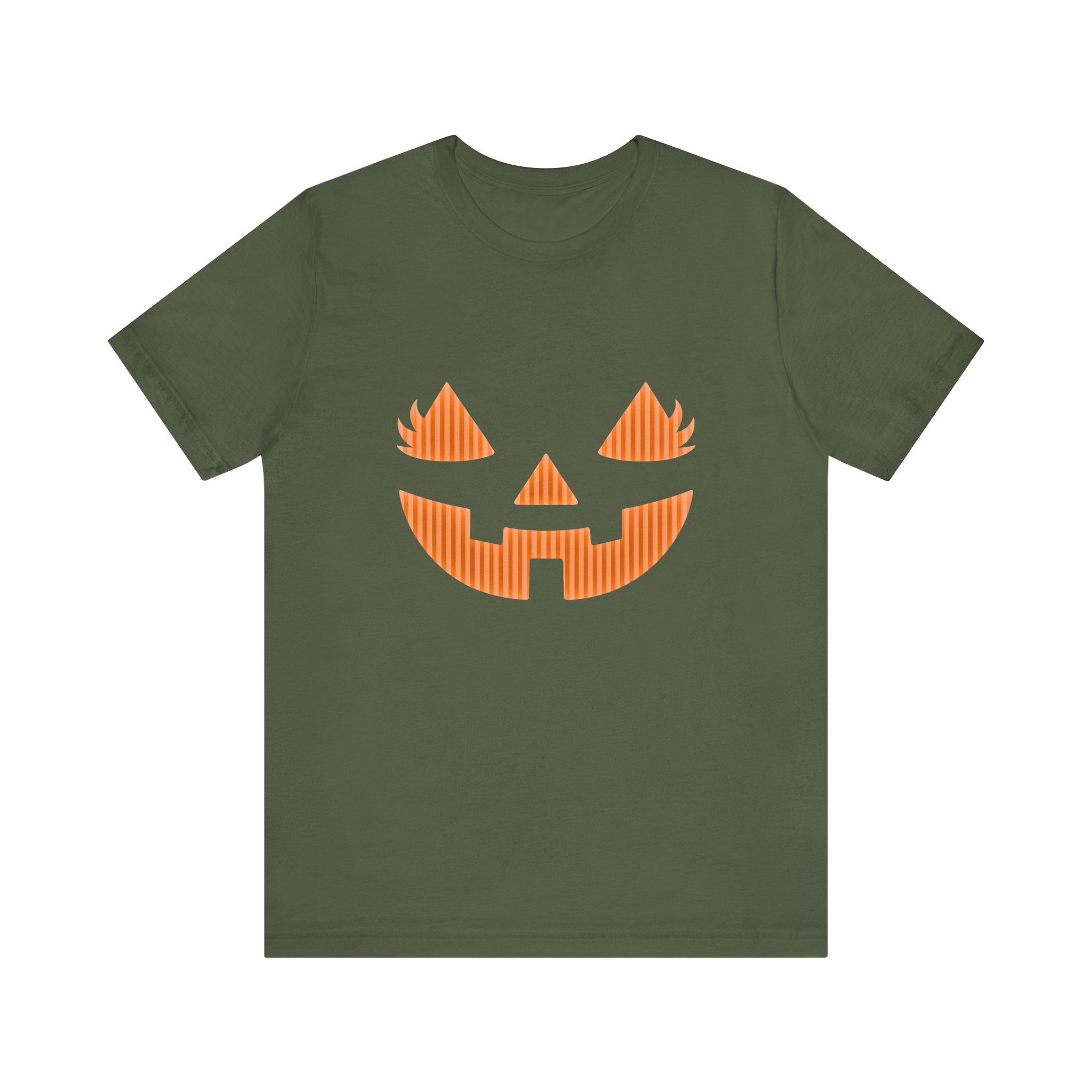 Halloween Pumpkin Tee, Spooky Shirt, Pumpkin Face Top by PopCultureByDesign36