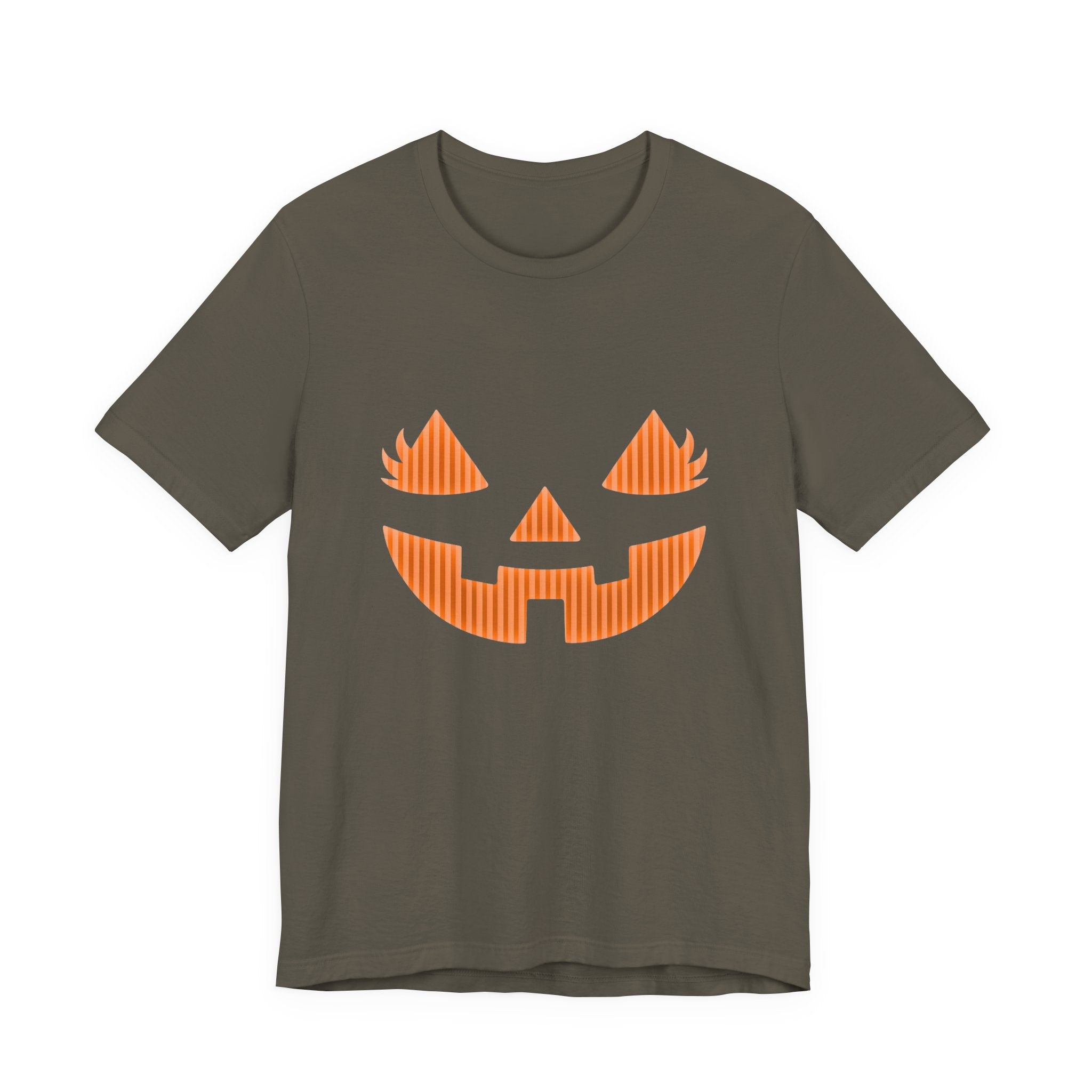 Halloween Pumpkin Tee, Spooky Shirt, Pumpkin Face Top by PopCultureByDesign36