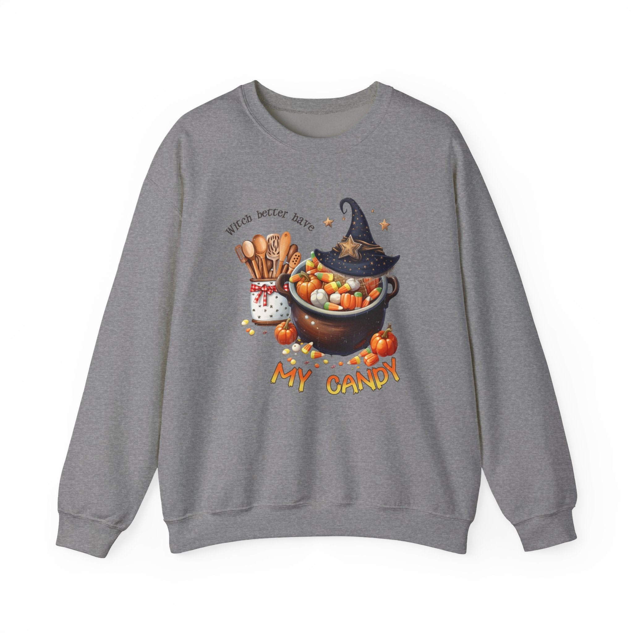 Halloween Trick Treat Sweatshirt, Halloween Candy Sweatshirt by PopCultureByDesign36