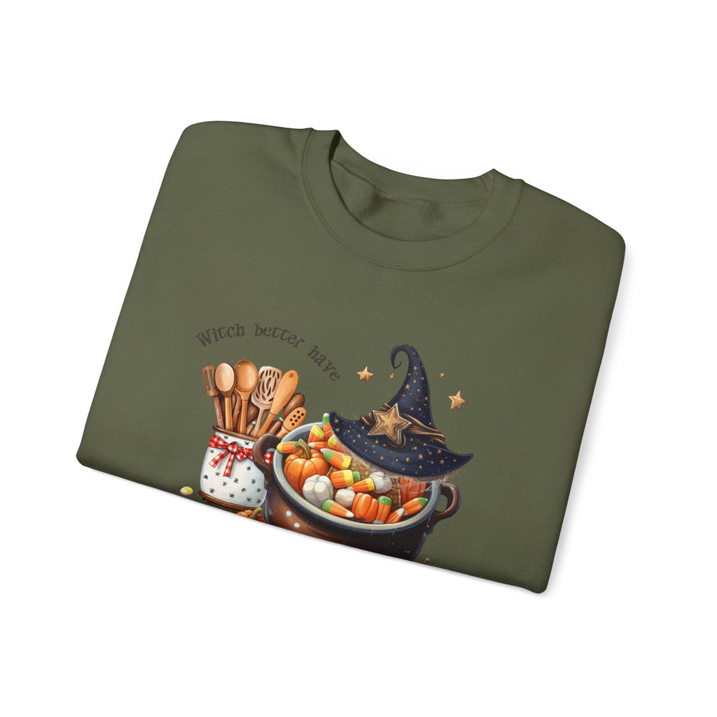 Halloween Trick Treat Sweatshirt, Halloween Candy Sweatshirt by PopCultureByDesign36
