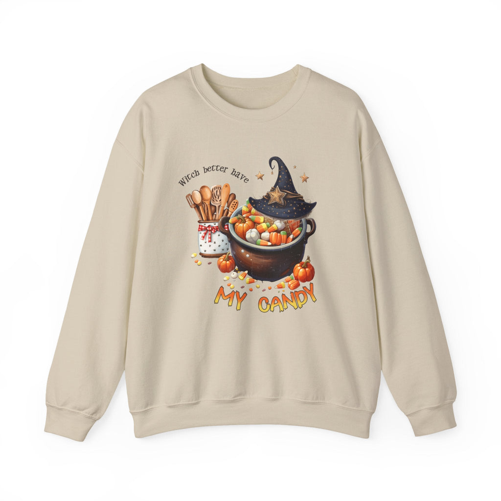 Halloween Trick Treat Sweatshirt, Halloween Candy Sweatshirt by PopCultureByDesign36
