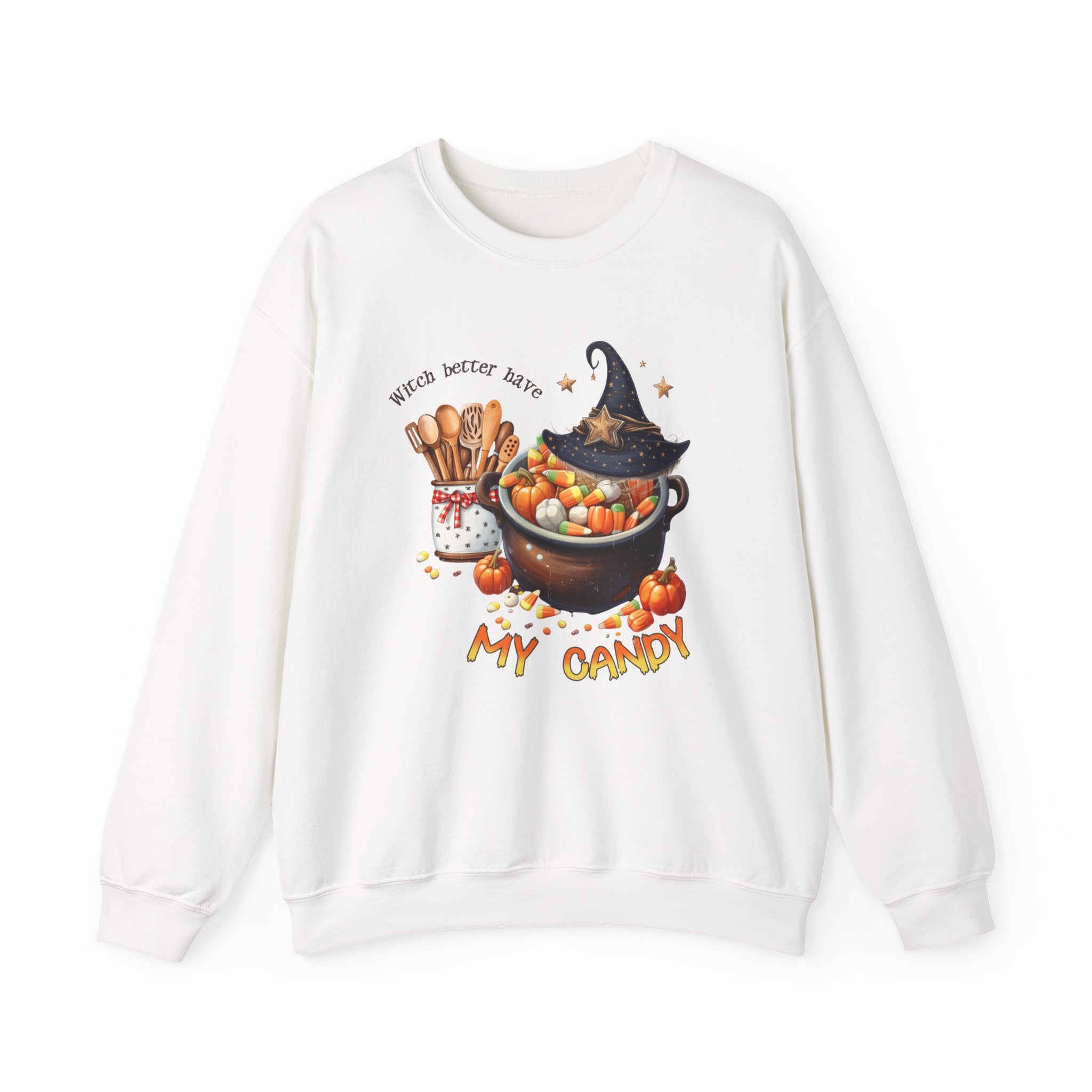 Halloween Trick Treat Sweatshirt, Halloween Candy Sweatshirt by PopCultureByDesign36