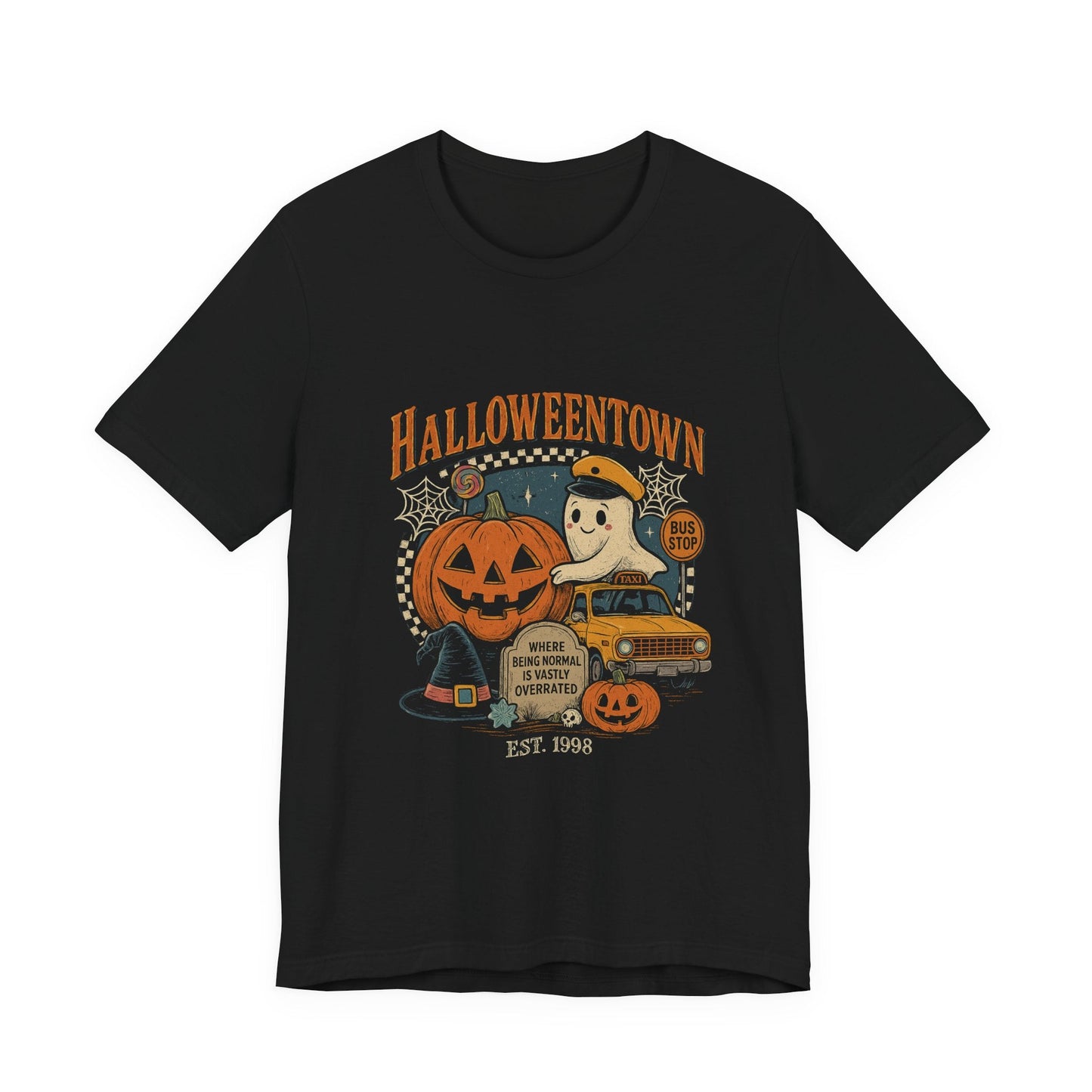 Halloweentown Travel Shirt, Retro Halloween Shirt - Popbydesign