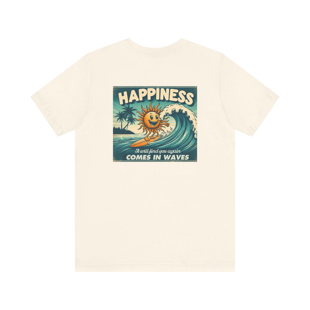 Happiness Tee, Summer shirt, Surfing shirt, Surfer Gift by PopCultureByDesign36