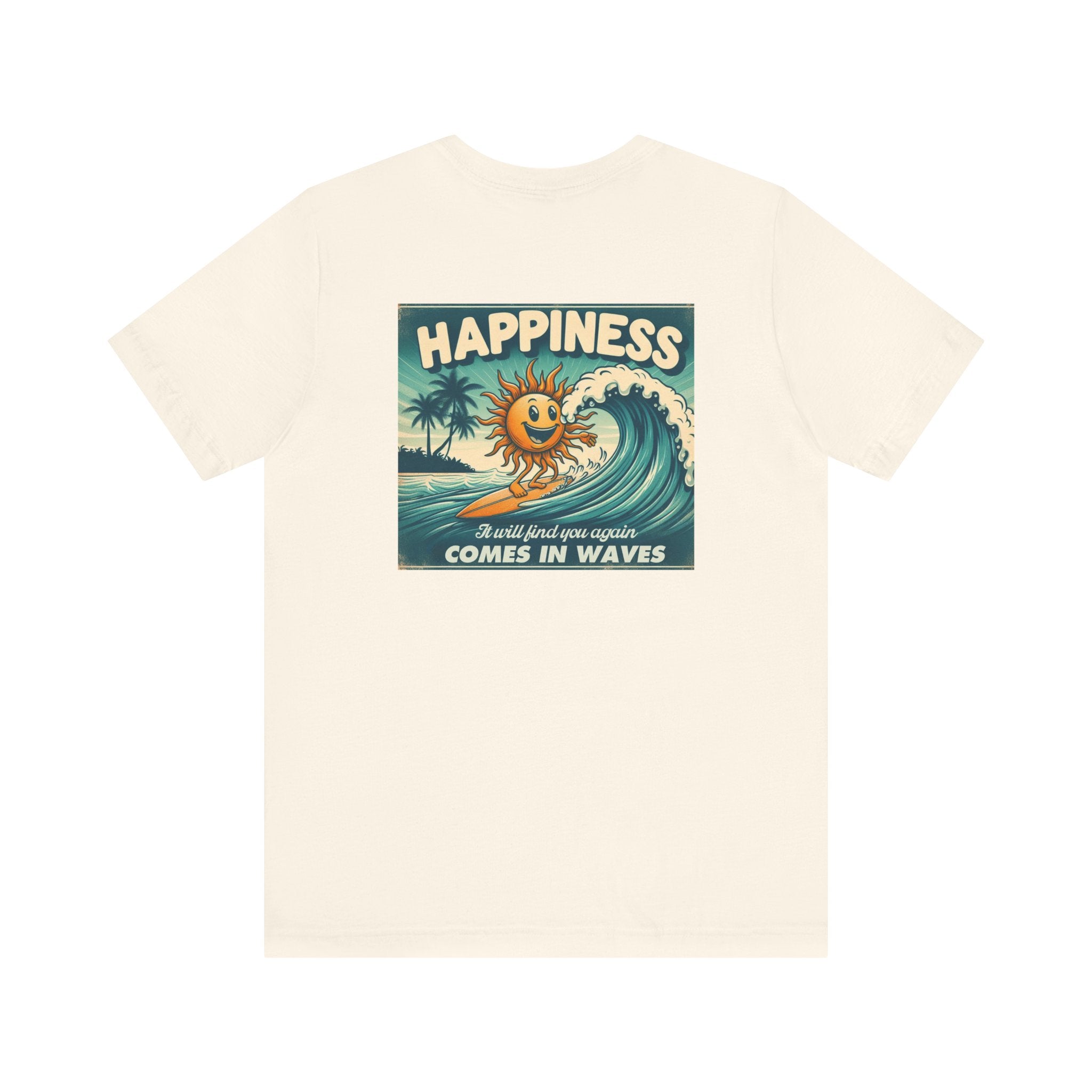 Happiness Tee, Summer shirt, Surfing shirt, Surfer Gift by PopCultureByDesign36
