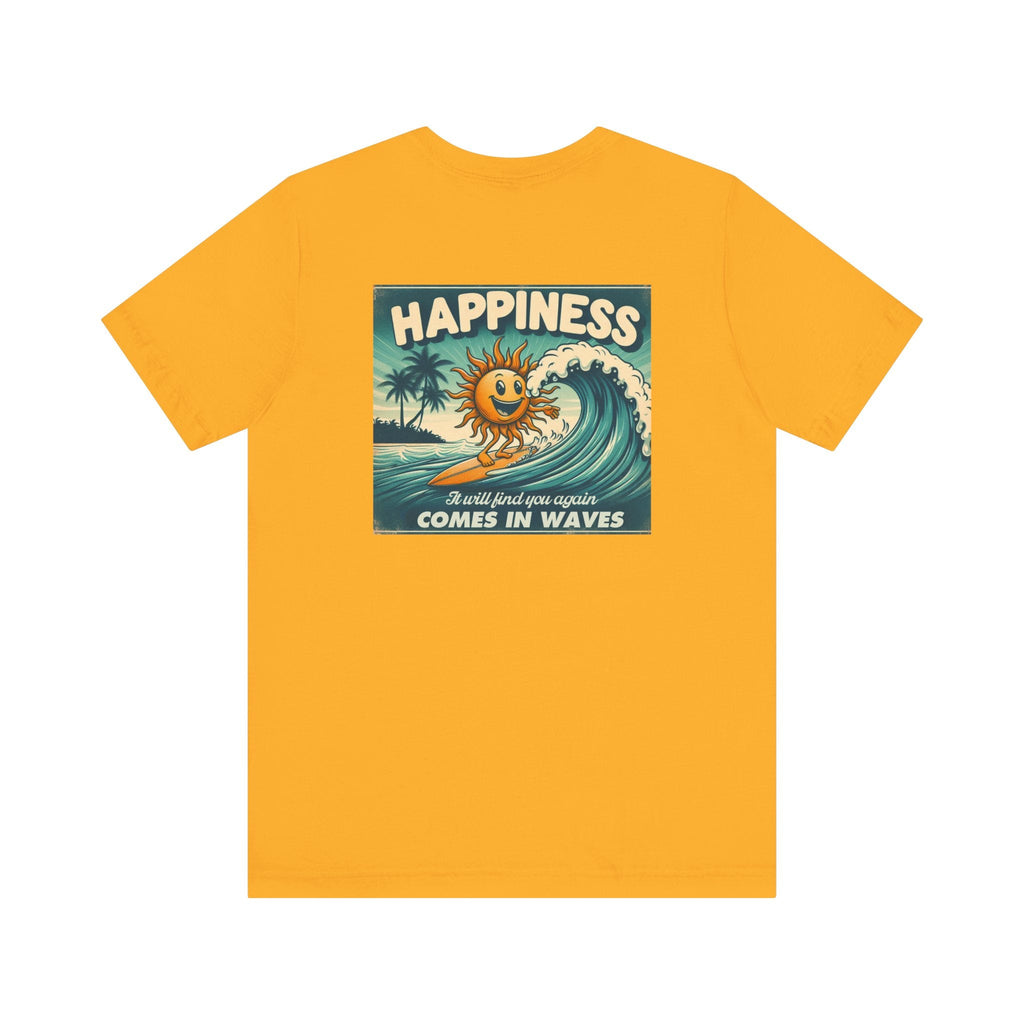 Happiness Tee, Summer shirt, Surfing shirt, Surfer Gift by PopCultureByDesign36