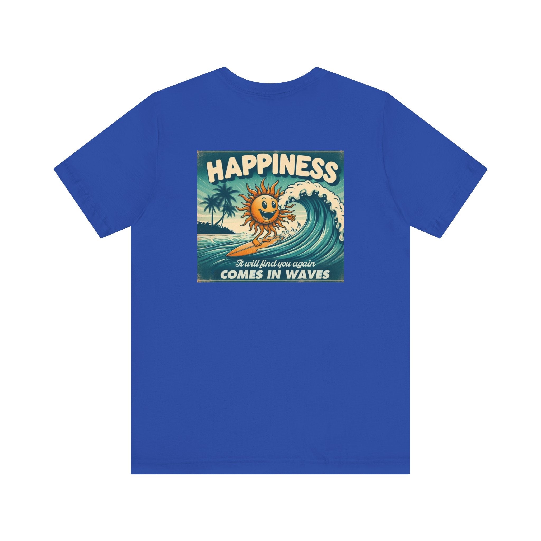 Happiness Tee, Summer shirt, Surfing shirt, Surfer Gift by PopCultureByDesign36