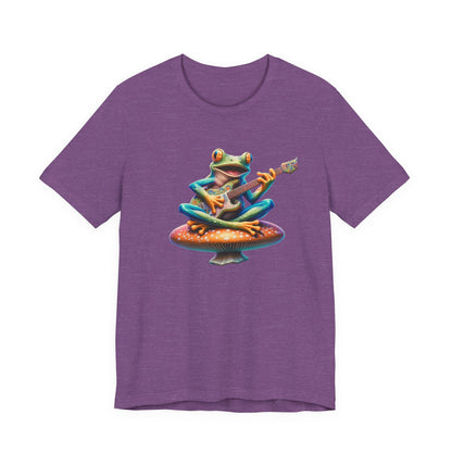 Hippie Shirt, Hippie Frog T-Shirt, Frog Lover Gift - Popbydesign