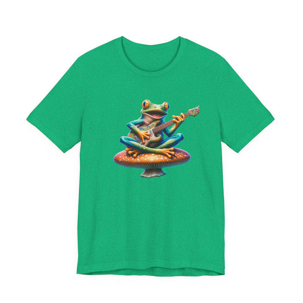 Hippie Shirt, Hippie Frog T-Shirt, Frog Lover Gift by PopCultureByDesign36