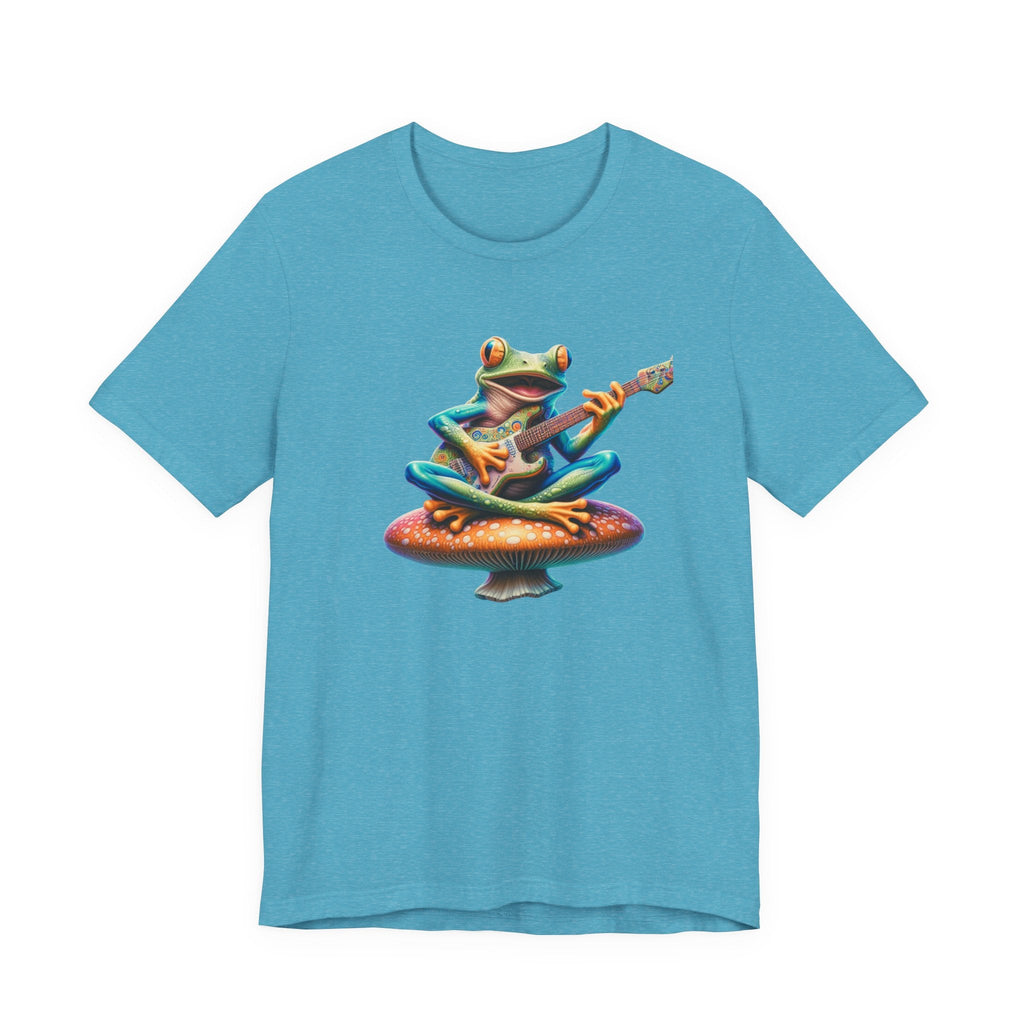 Hippie Shirt, Hippie Frog T-Shirt, Frog Lover Gift by PopCultureByDesign36