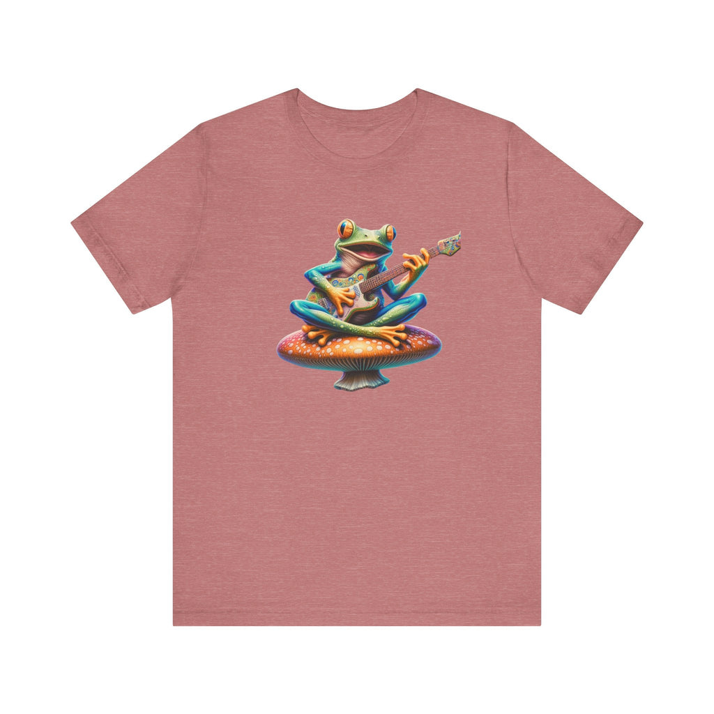 Hippie Shirt, Hippie Frog T-Shirt, Frog Lover Gift by PopCultureByDesign36