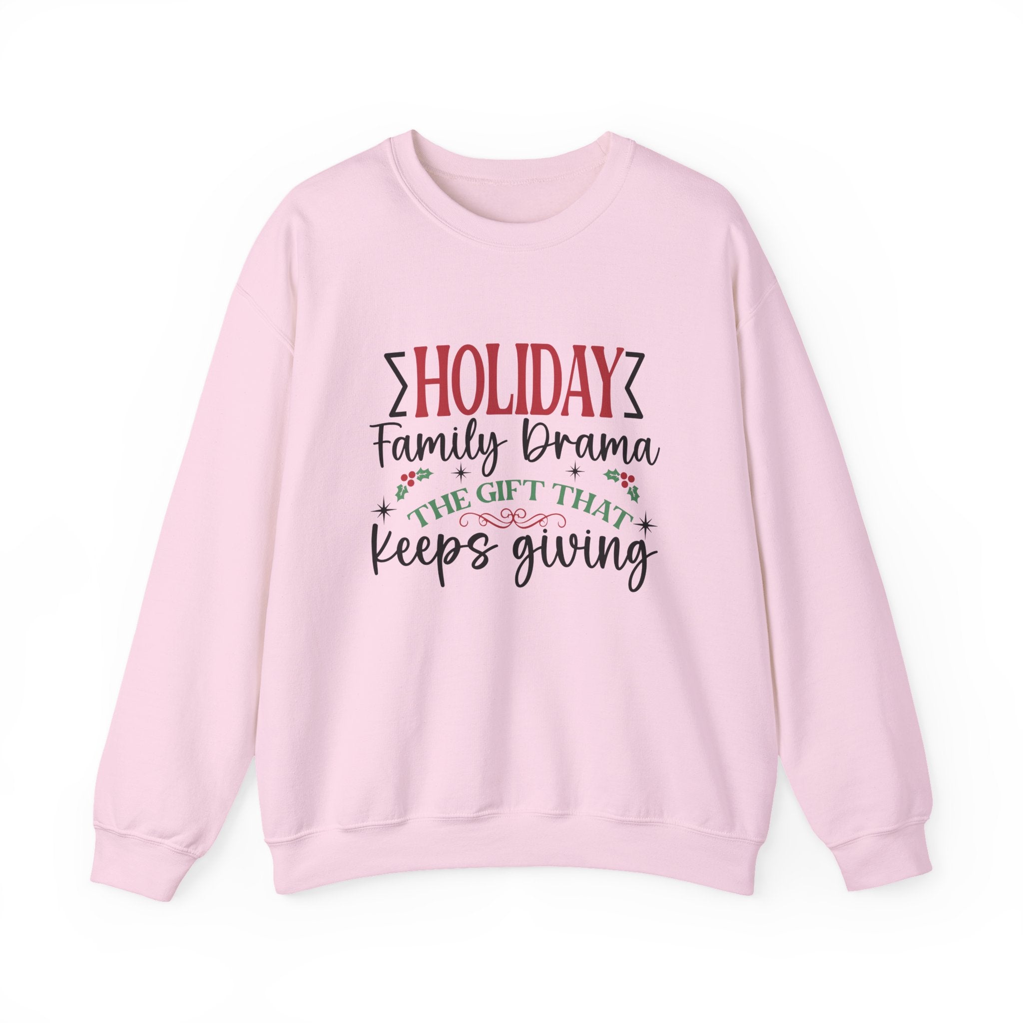 Holiday Family Drama The Gift That Keeps Giving Sweatshirt by PopCultureByDesign36
