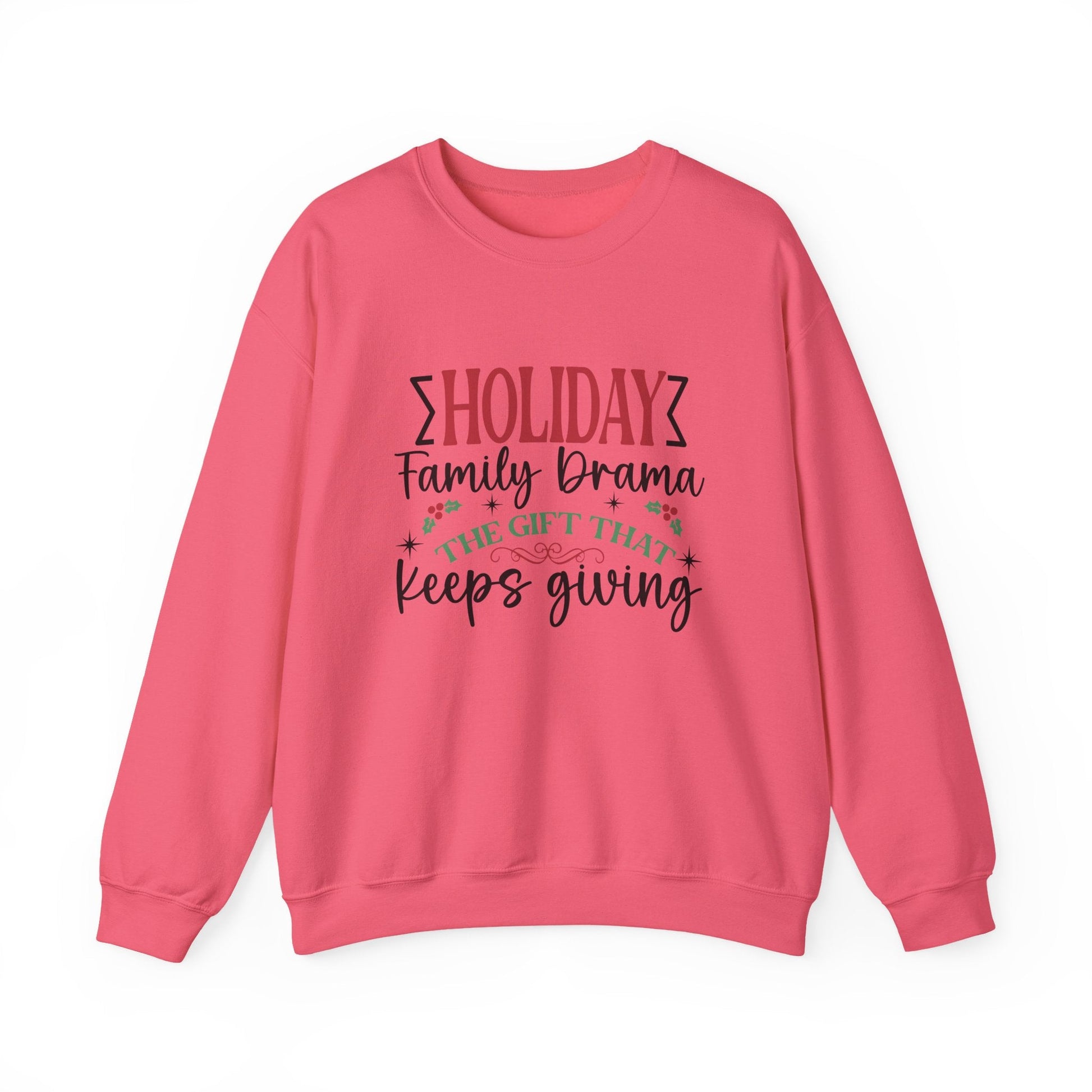 Holiday Family Drama The Gift That Keeps Giving Sweatshirt - Popbydesign