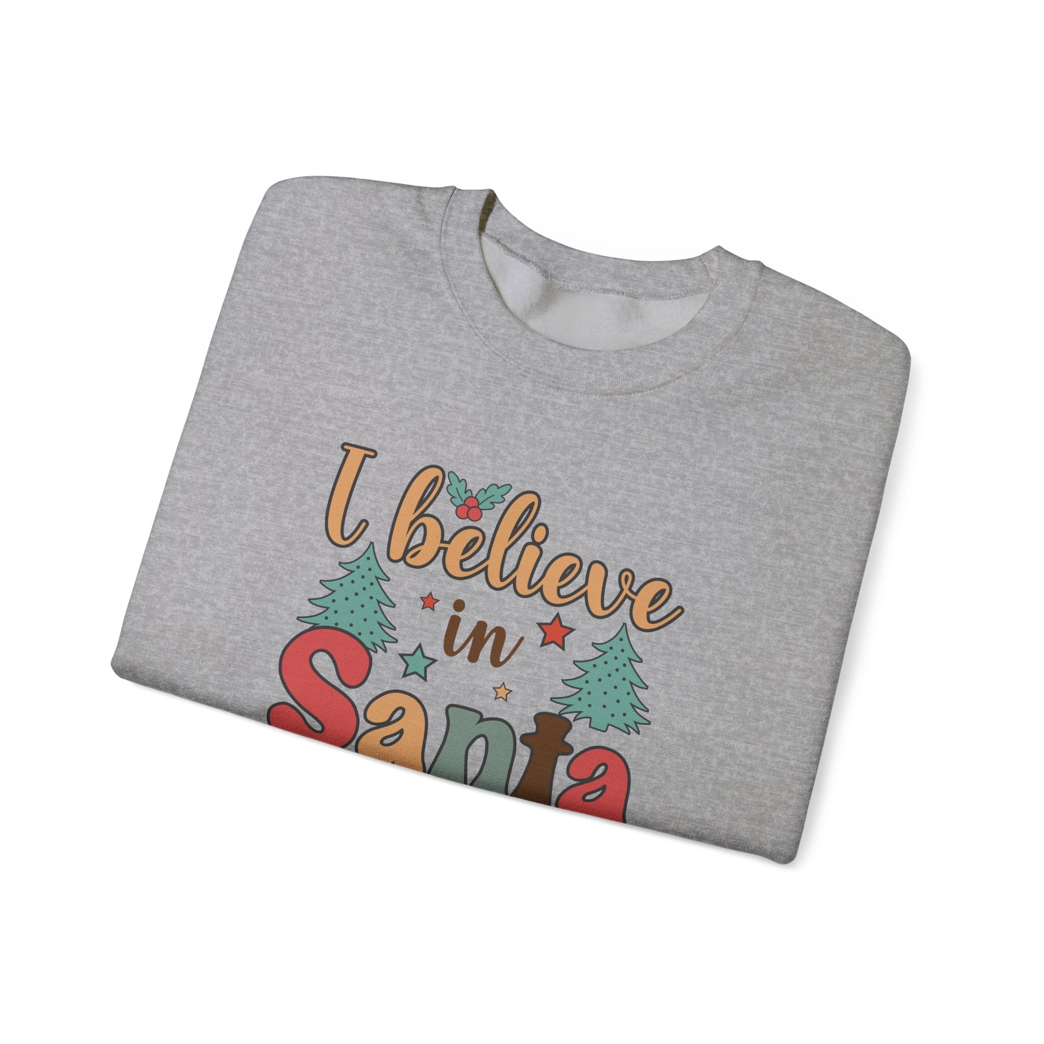I Believe in Santa Paws Shirt, Christmas Dog Shirt, Santa Paws Shirt by PopCultureByDesign36