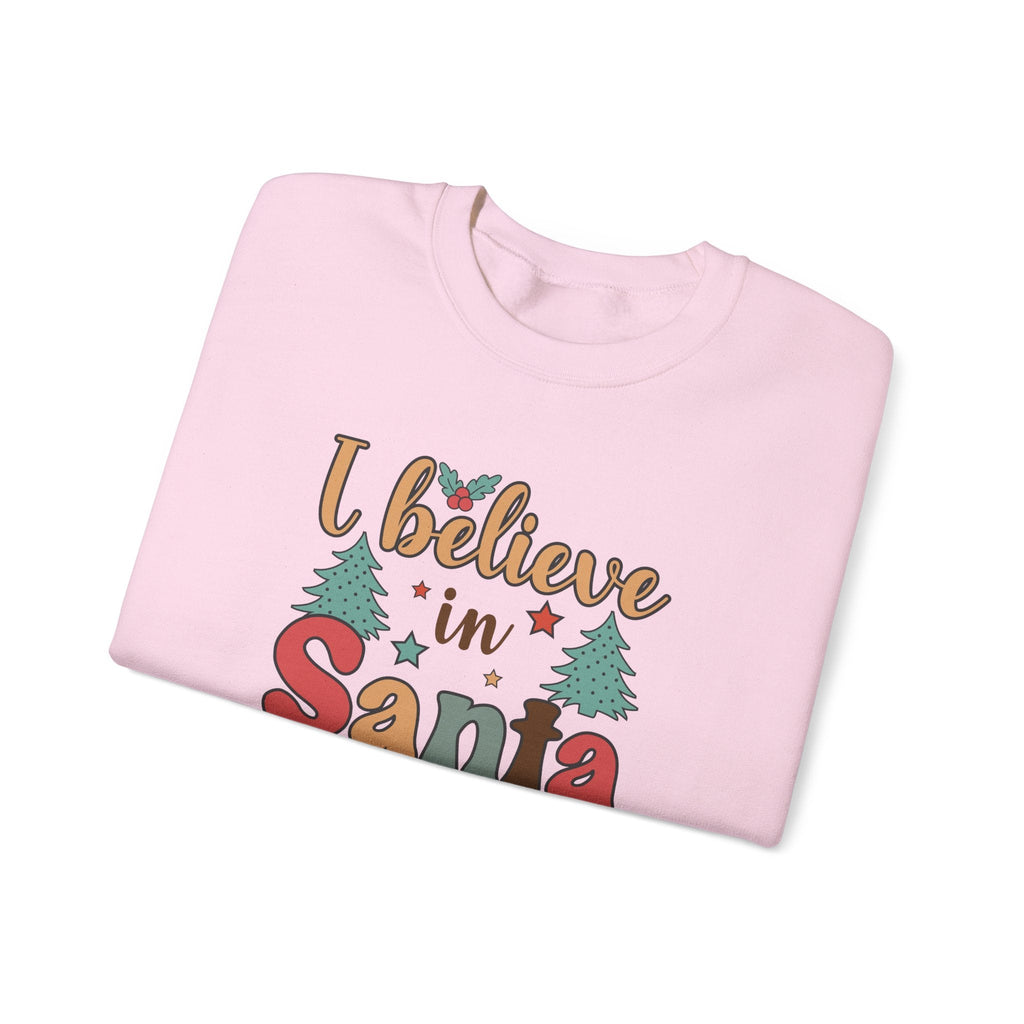 I Believe in Santa Paws Shirt, Christmas Dog Shirt, Santa Paws Shirt by PopCultureByDesign36