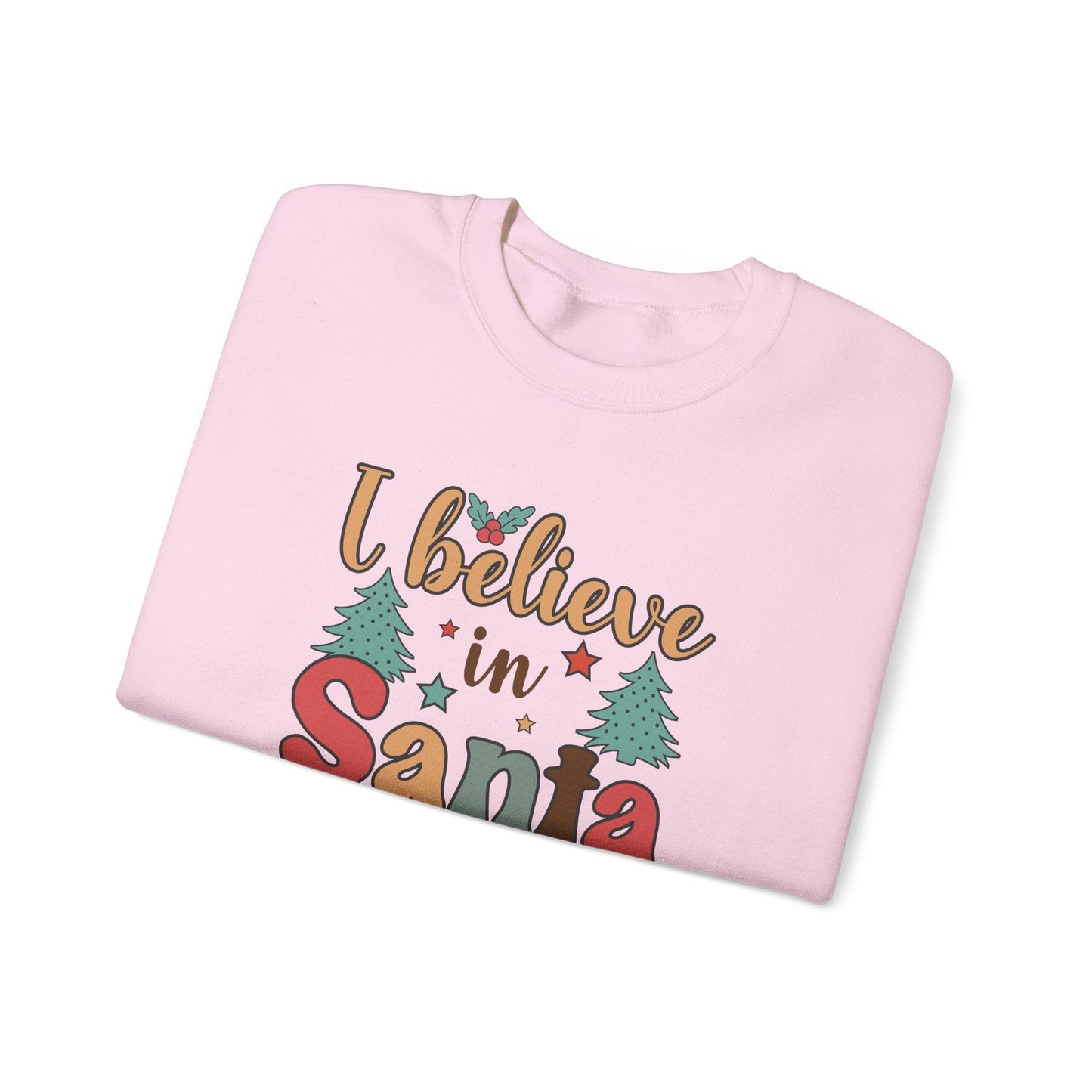 I Believe in Santa Paws Shirt, Christmas Dog Shirt, Santa Paws Shirt - Popbydesign
