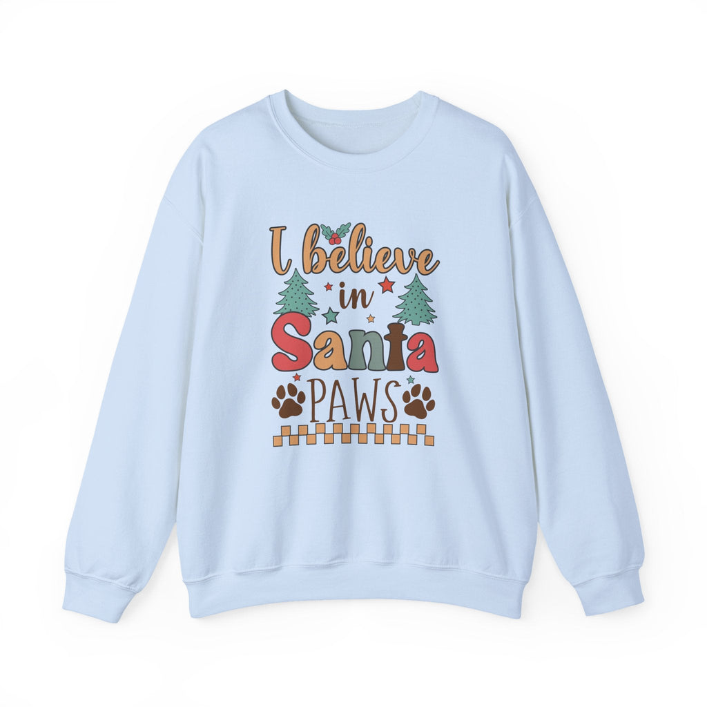 I Believe in Santa Paws Shirt, Christmas Dog Shirt, Santa Paws Shirt by PopCultureByDesign36