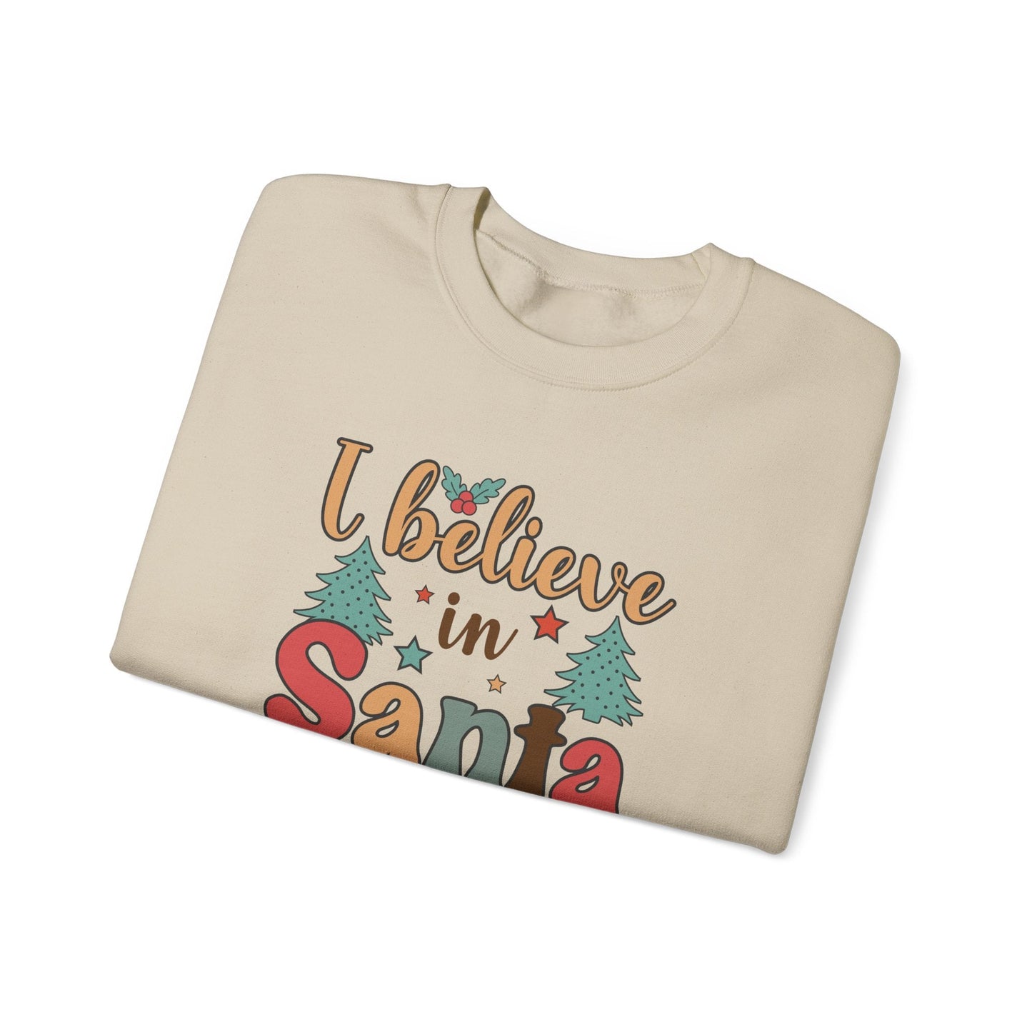 I Believe in Santa Paws Shirt, Christmas Dog Shirt, Santa Paws Shirt - Popbydesign