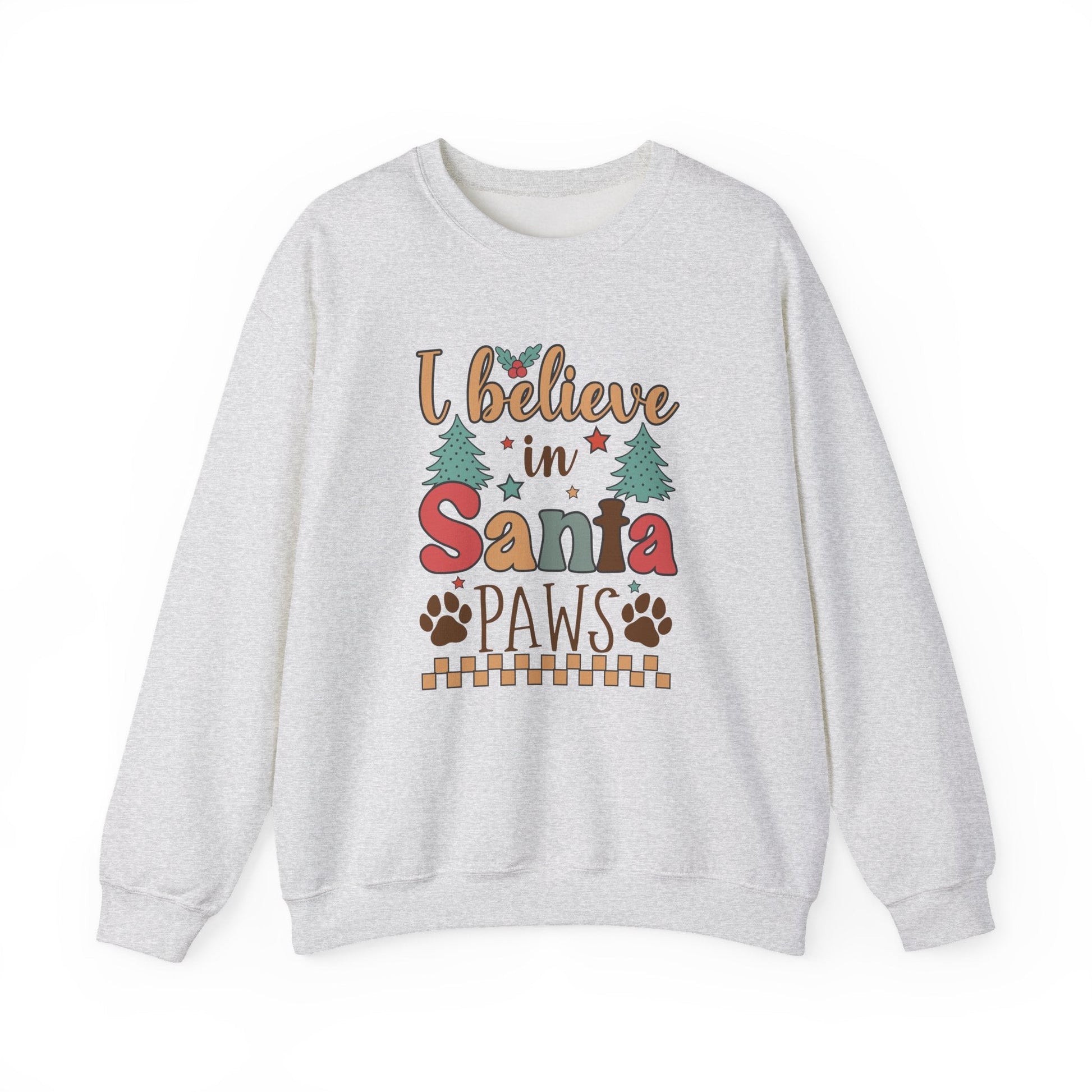 I Believe in Santa Paws Shirt, Christmas Dog Shirt, Santa Paws Shirt - Popbydesign