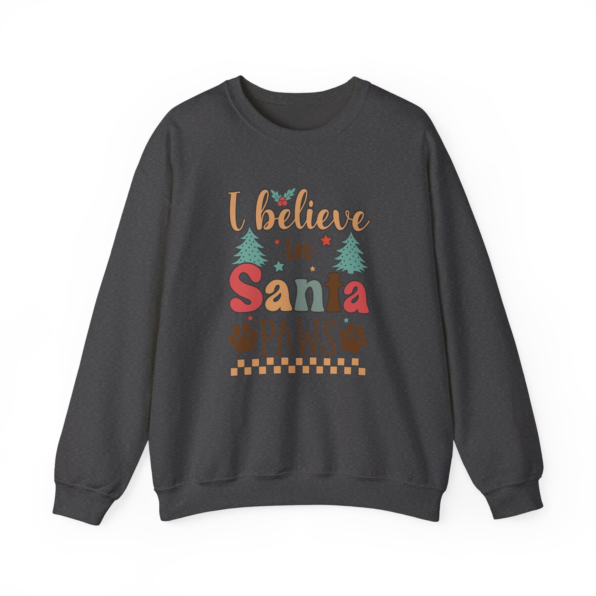 I Believe in Santa Paws Shirt, Christmas Dog Shirt, Santa Paws Shirt by PopCultureByDesign36