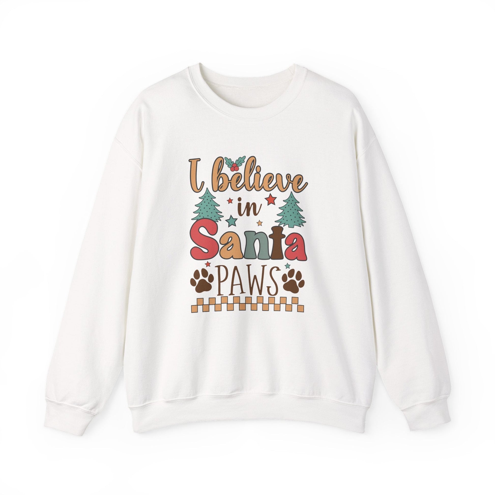 I Believe in Santa Paws Shirt, Christmas Dog Shirt, Santa Paws Shirt - Popbydesign