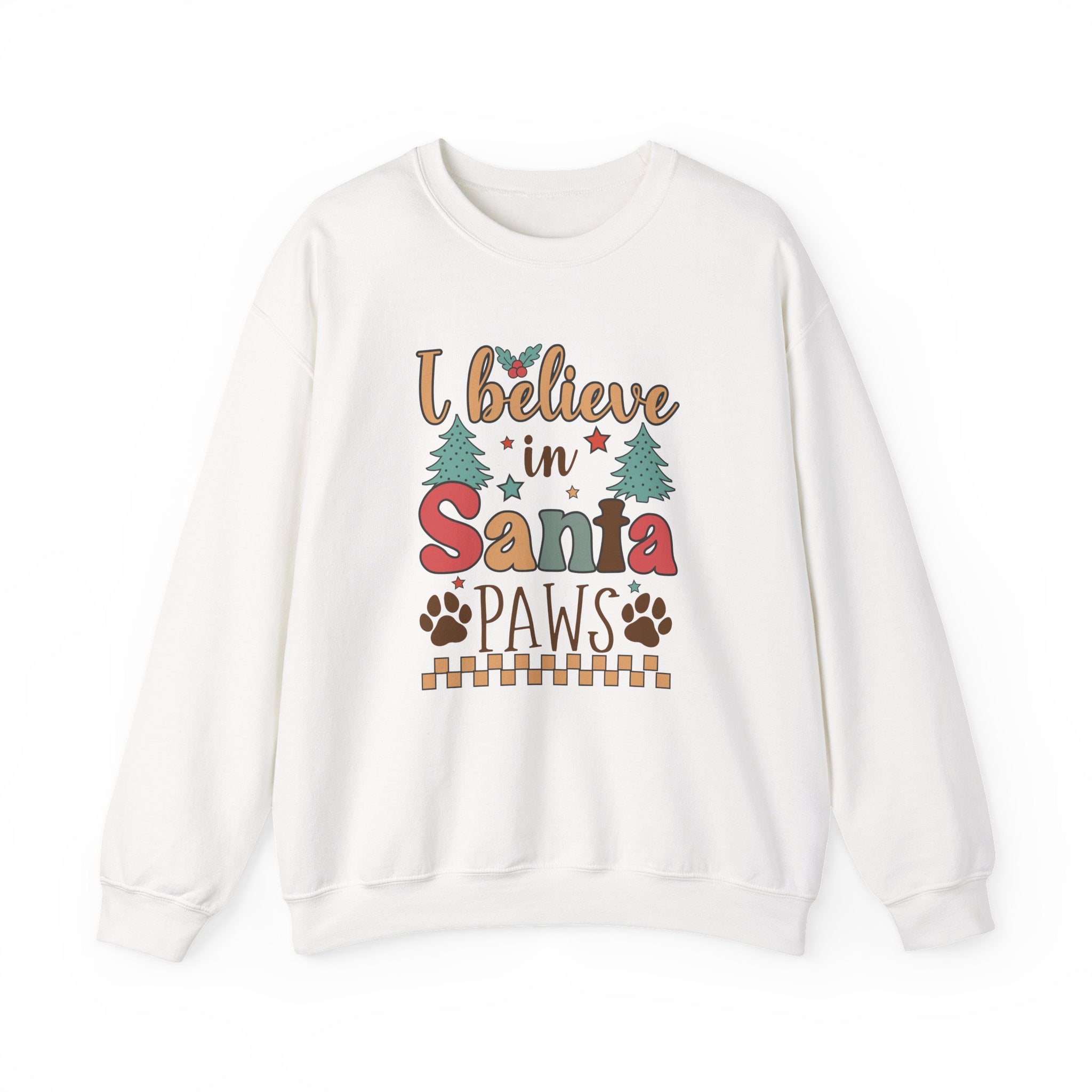 I Believe in Santa Paws Shirt, Christmas Dog Shirt, Santa Paws Shirt by PopCultureByDesign36