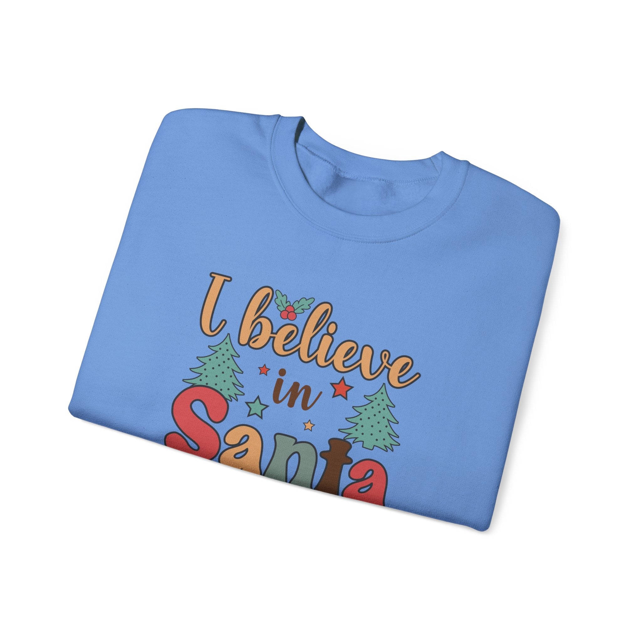 I Believe in Santa Paws Shirt, Christmas Dog Shirt, Santa Paws Shirt by PopCultureByDesign36