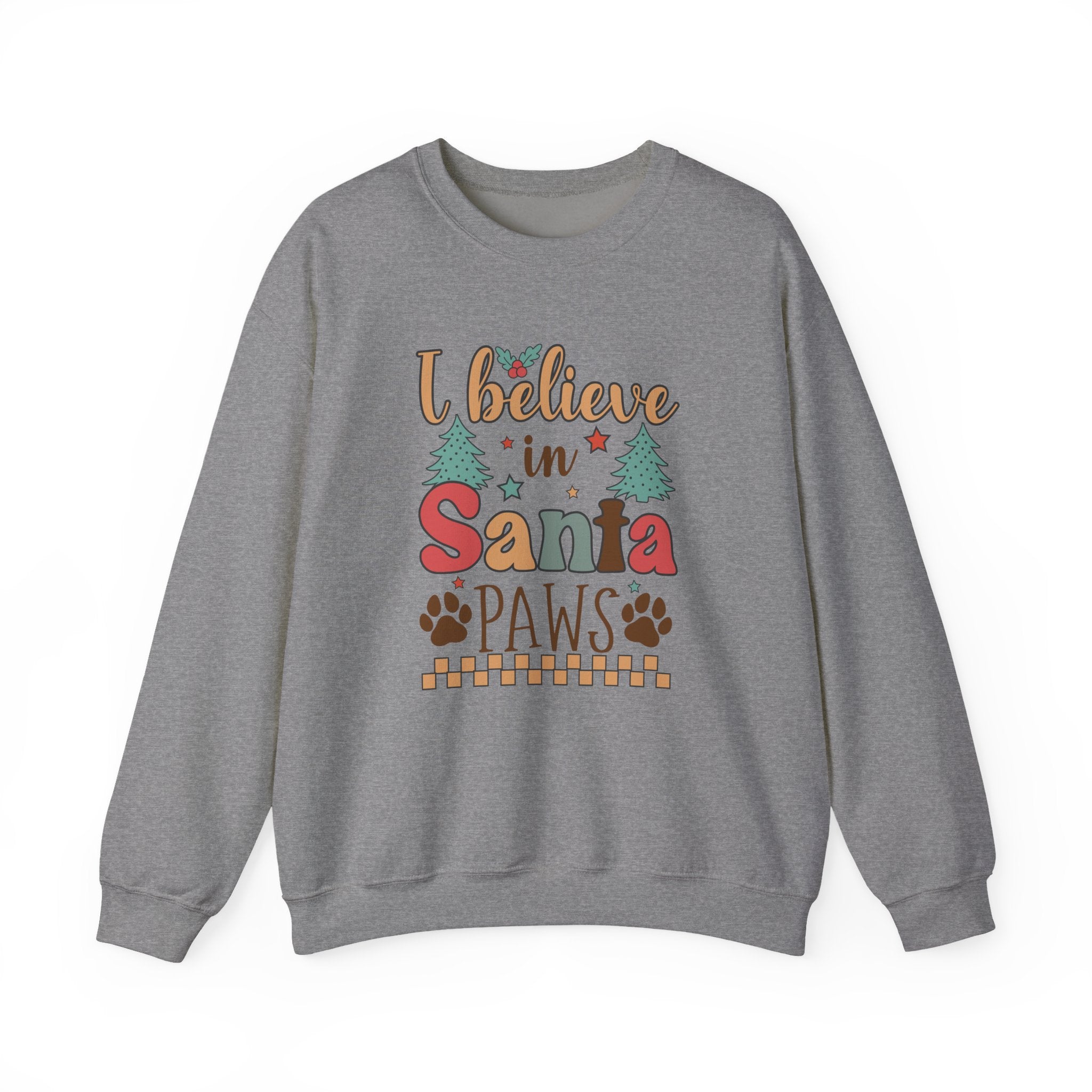 I Believe in Santa Paws Shirt, Christmas Dog Shirt, Santa Paws Shirt by PopCultureByDesign36