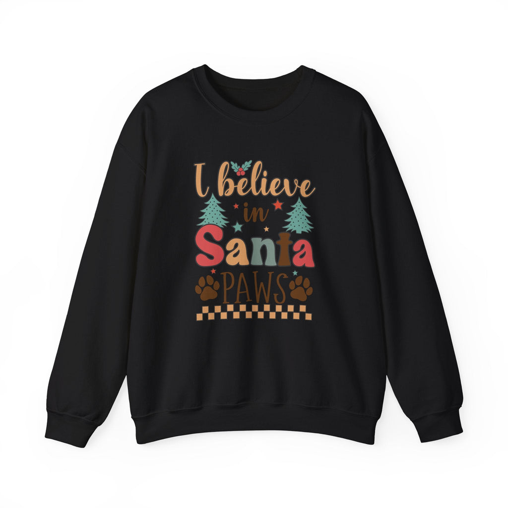 I Believe in Santa Paws Shirt, Christmas Dog Shirt, Santa Paws Shirt by PopCultureByDesign36