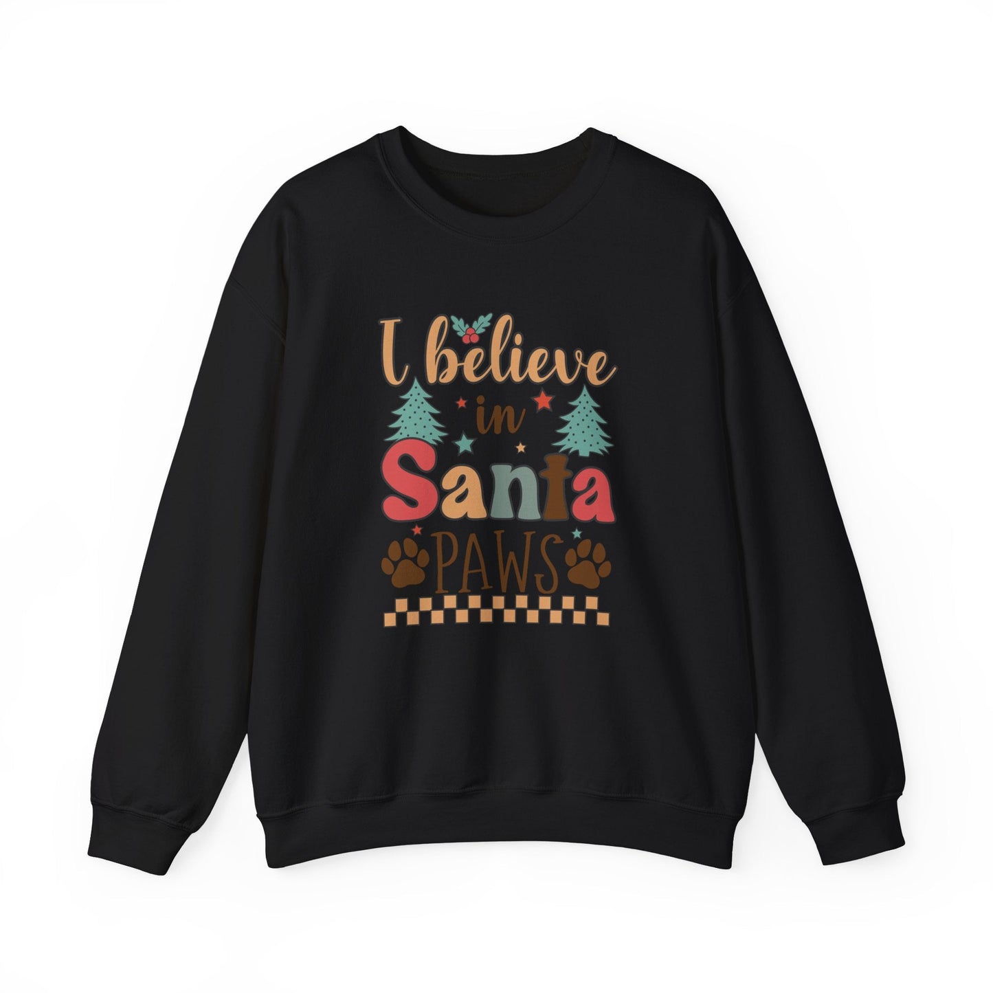 I Believe in Santa Paws Shirt, Christmas Dog Shirt, Santa Paws Shirt - Popbydesign