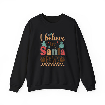 I Believe in Santa Paws Shirt, Christmas Dog Shirt, Santa Paws Shirt - Popbydesign