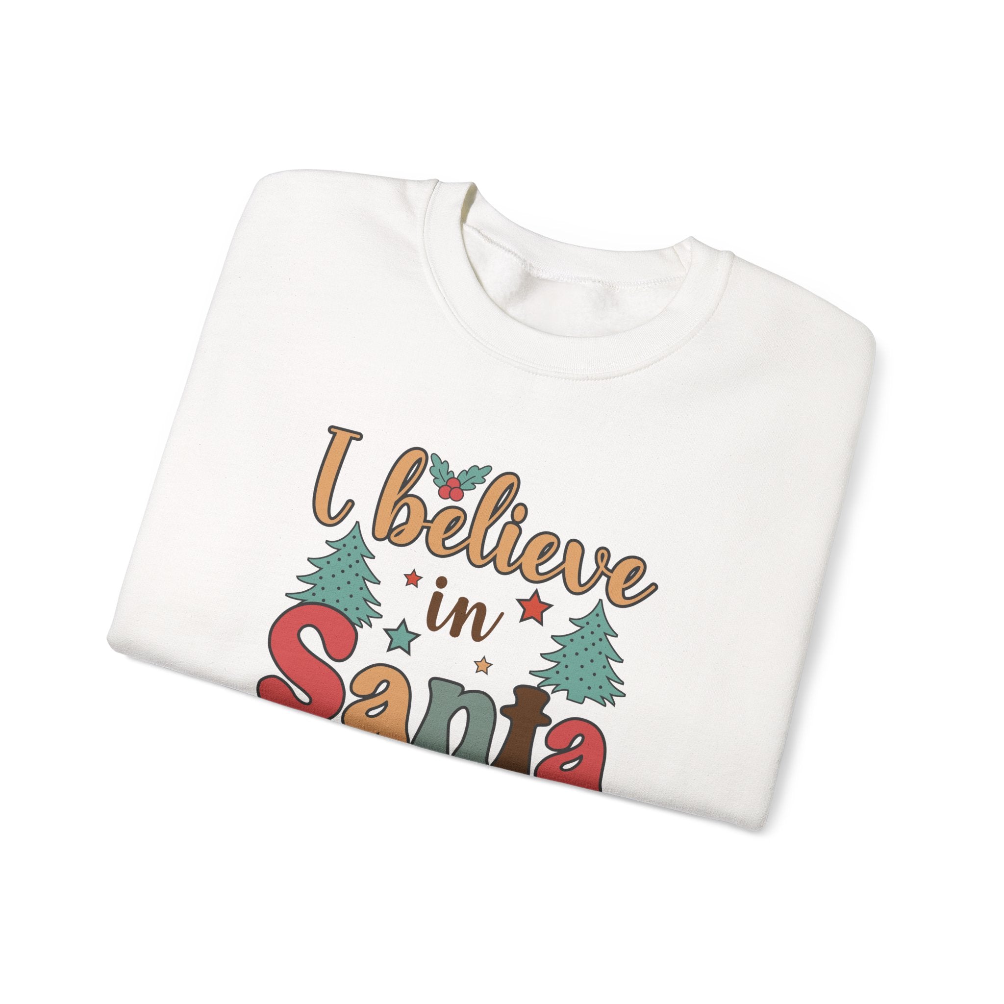 I Believe in Santa Paws Shirt, Christmas Dog Shirt, Santa Paws Shirt by PopCultureByDesign36