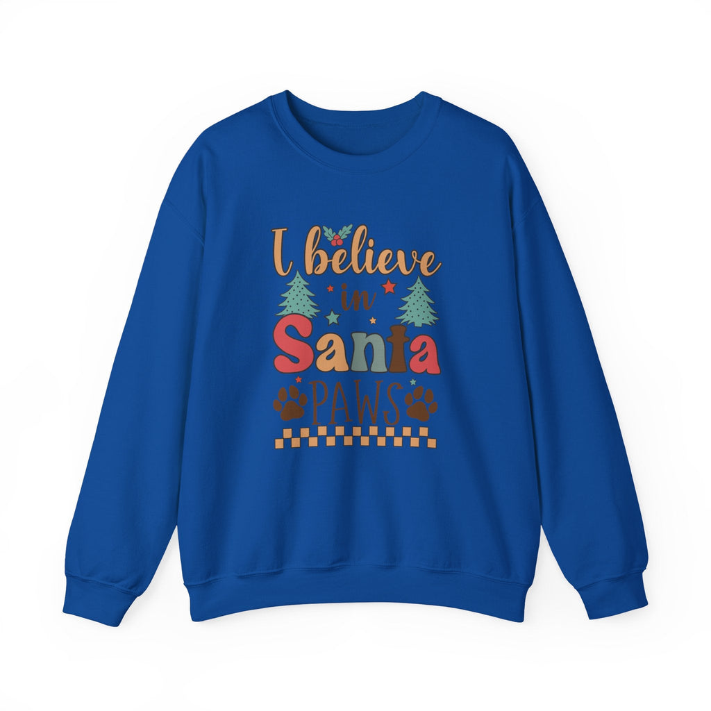 I Believe in Santa Paws Shirt, Christmas Dog Shirt, Santa Paws Shirt by PopCultureByDesign36