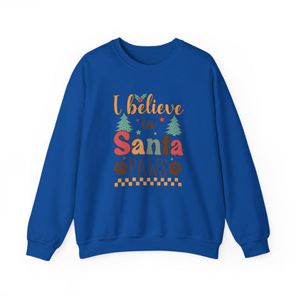 I Believe in Santa Paws Shirt, Christmas Dog Shirt, Santa Paws Shirt - Popbydesign