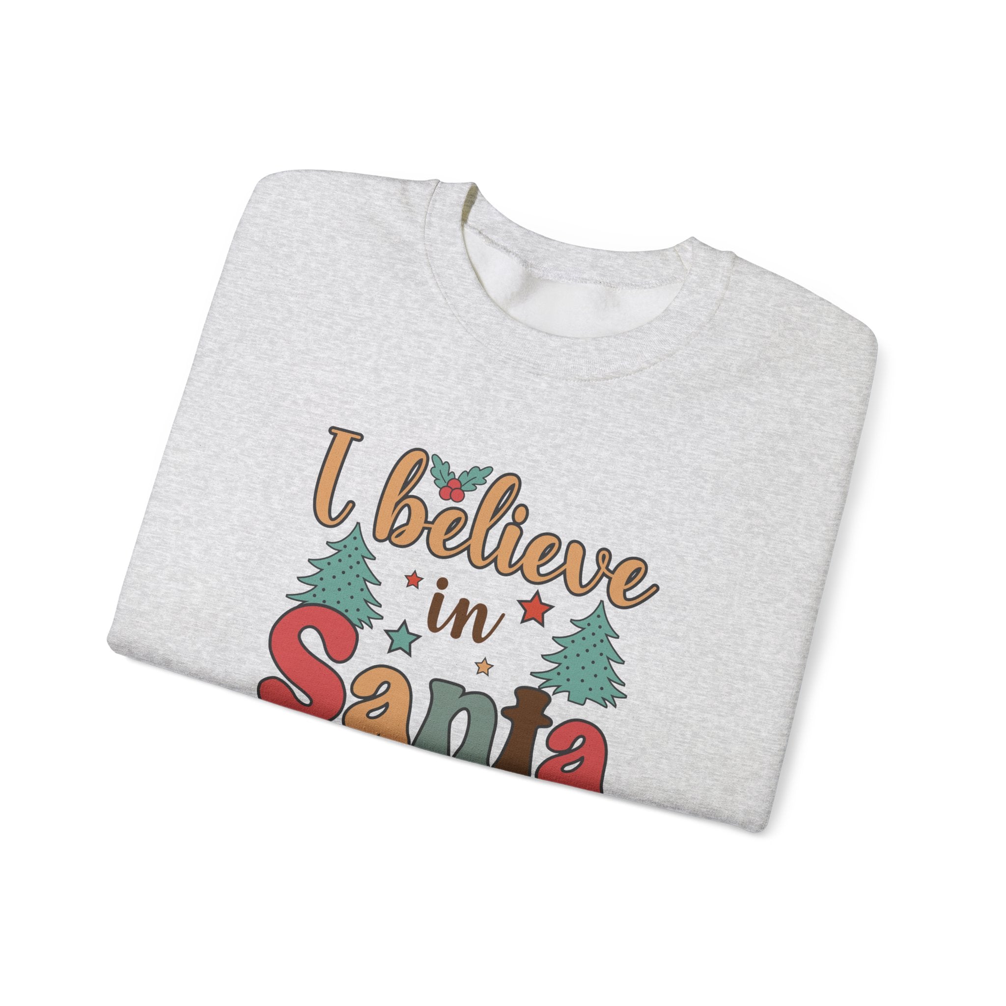 I Believe in Santa Paws Shirt, Christmas Dog Shirt, Santa Paws Shirt by PopCultureByDesign36