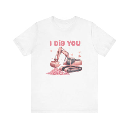 I Dig You Shirt, Valentines Day Shirt, Kid Valentines Shirt - Popbydesign