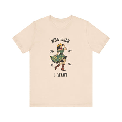 I Do A Thing Called What I Want Shirt, Rodeo Shirt - Popbydesign