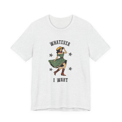 I Do A Thing Called What I Want Shirt, Rodeo Shirt - Popbydesign