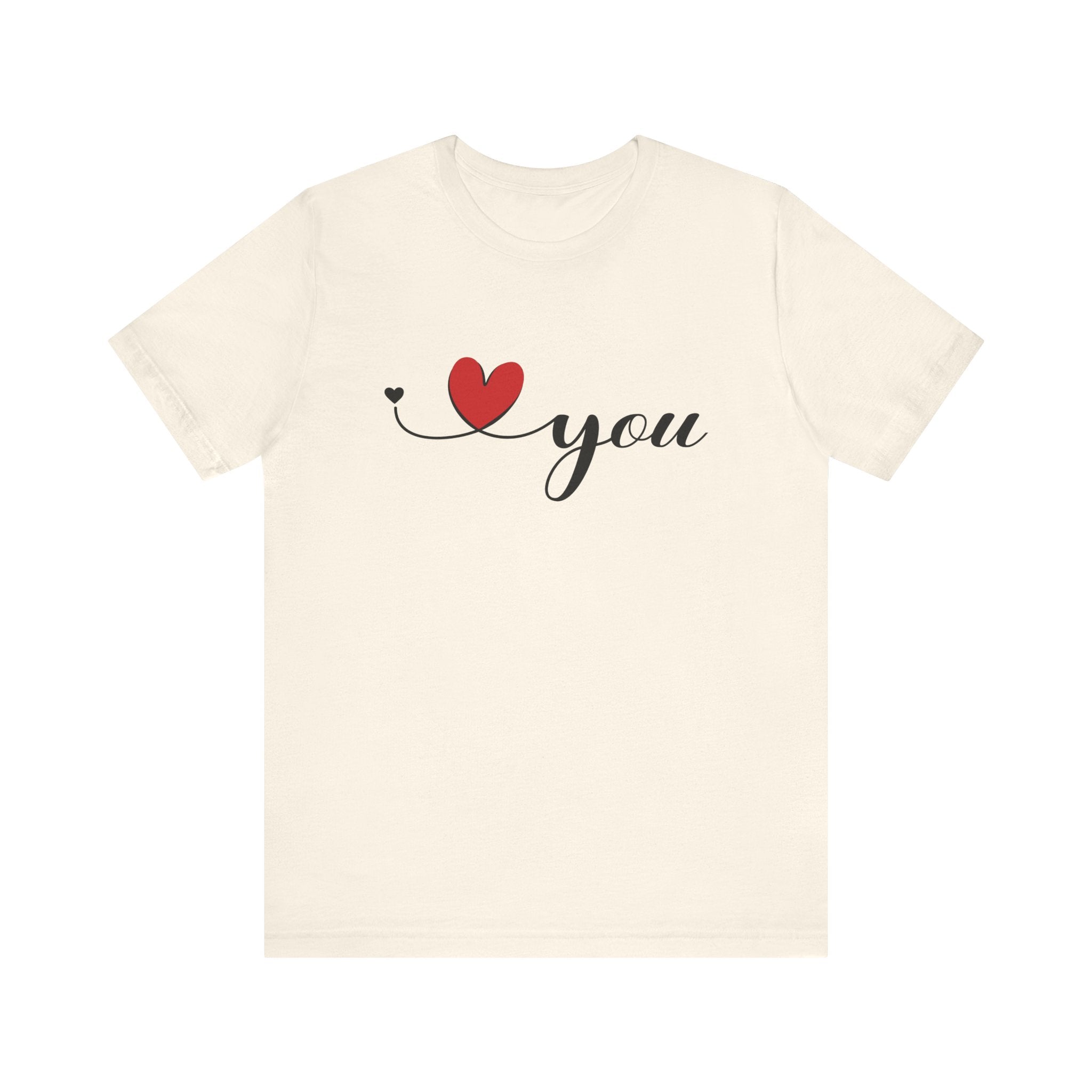 I Love You Shirt, Love Day Shirt, Love You Minimalist Shirt by PopCultureByDesign36