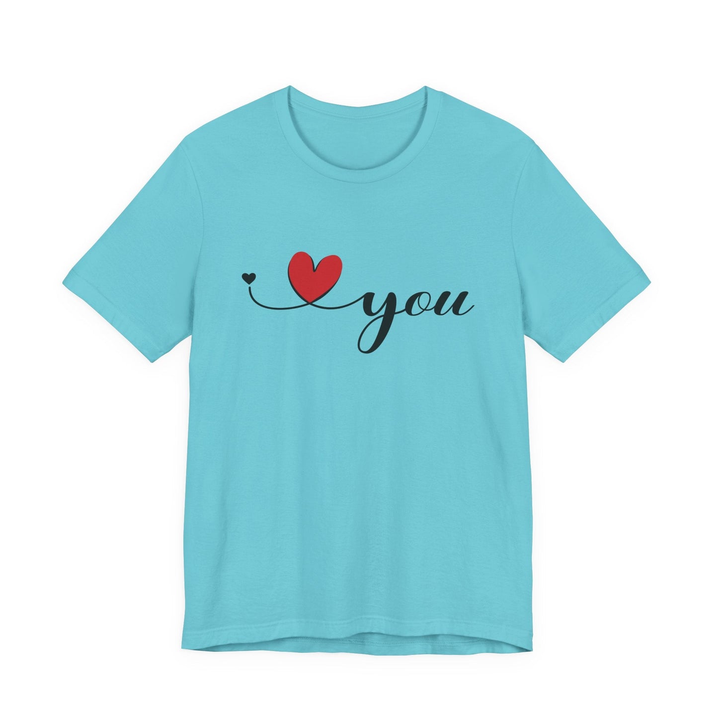 I Love You Shirt, Love Day Shirt, Love You Minimalist Shirt - Popbydesign