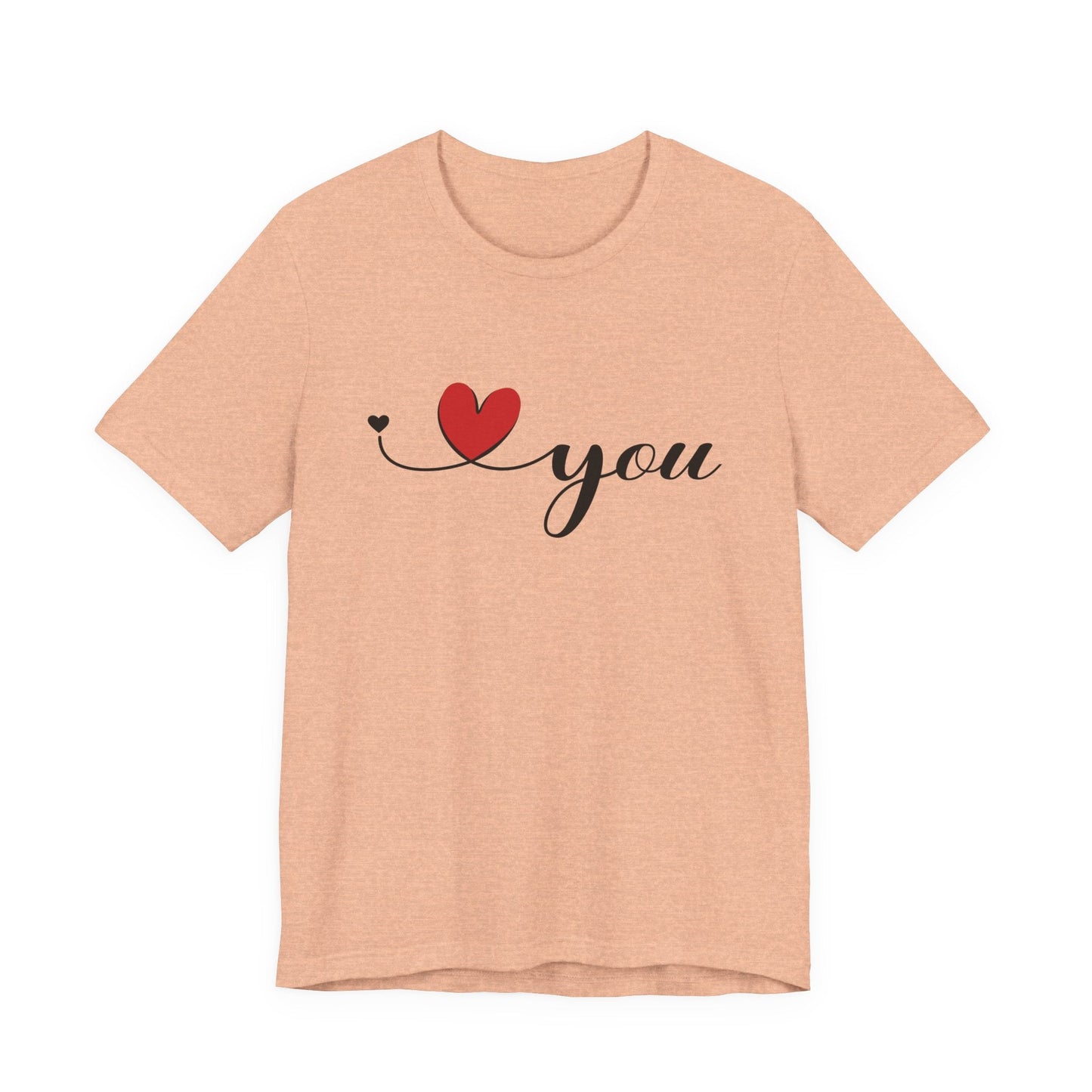 I Love You Shirt, Love Day Shirt, Love You Minimalist Shirt - Popbydesign