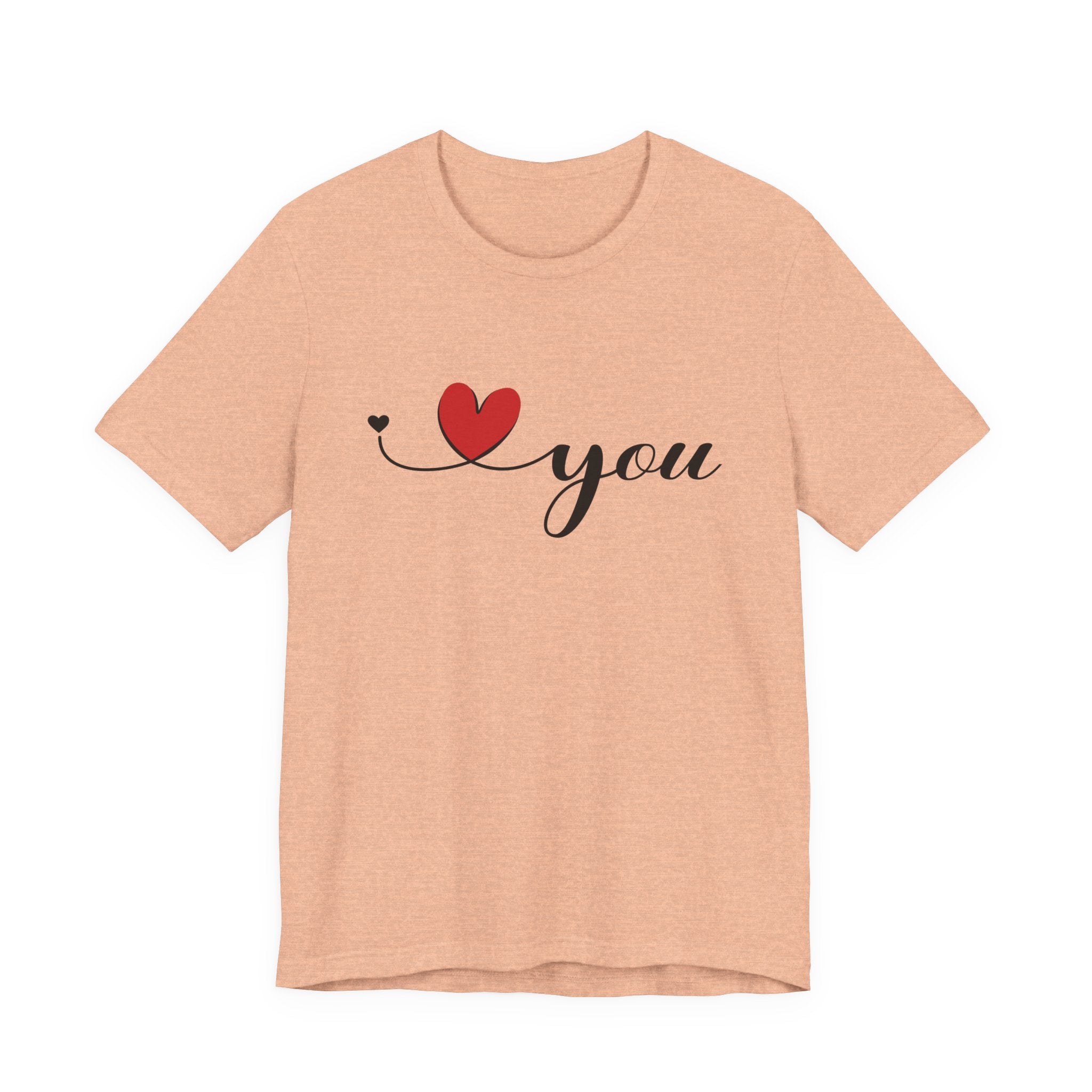 I Love You Shirt, Love Day Shirt, Love You Minimalist Shirt by PopCultureByDesign36